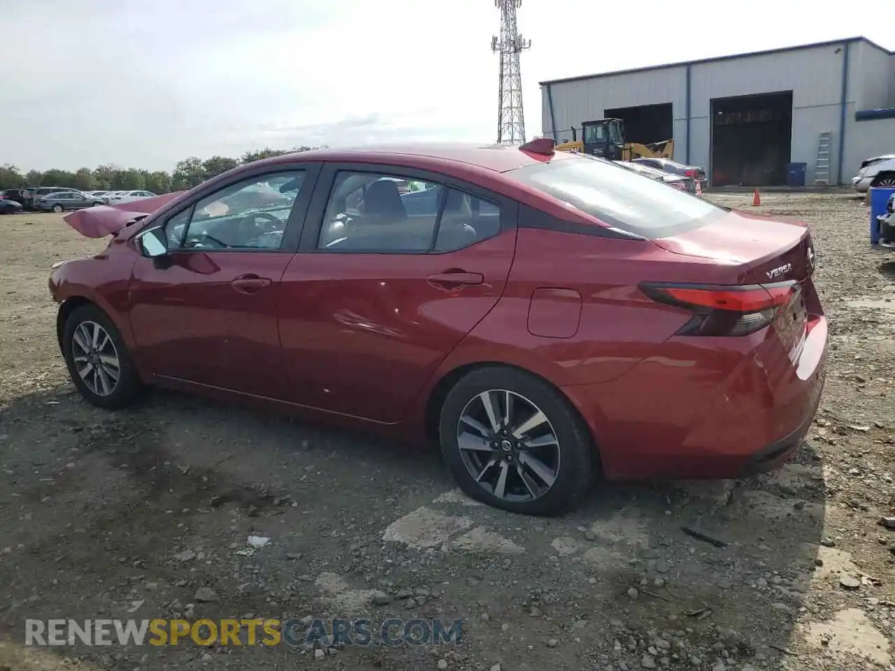 2 Photograph of a damaged car 3N1CN8EV0ML854807 NISSAN VERSA 2021