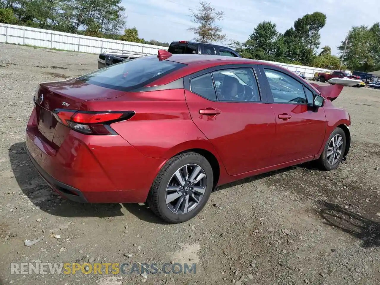 3 Photograph of a damaged car 3N1CN8EV0ML854807 NISSAN VERSA 2021