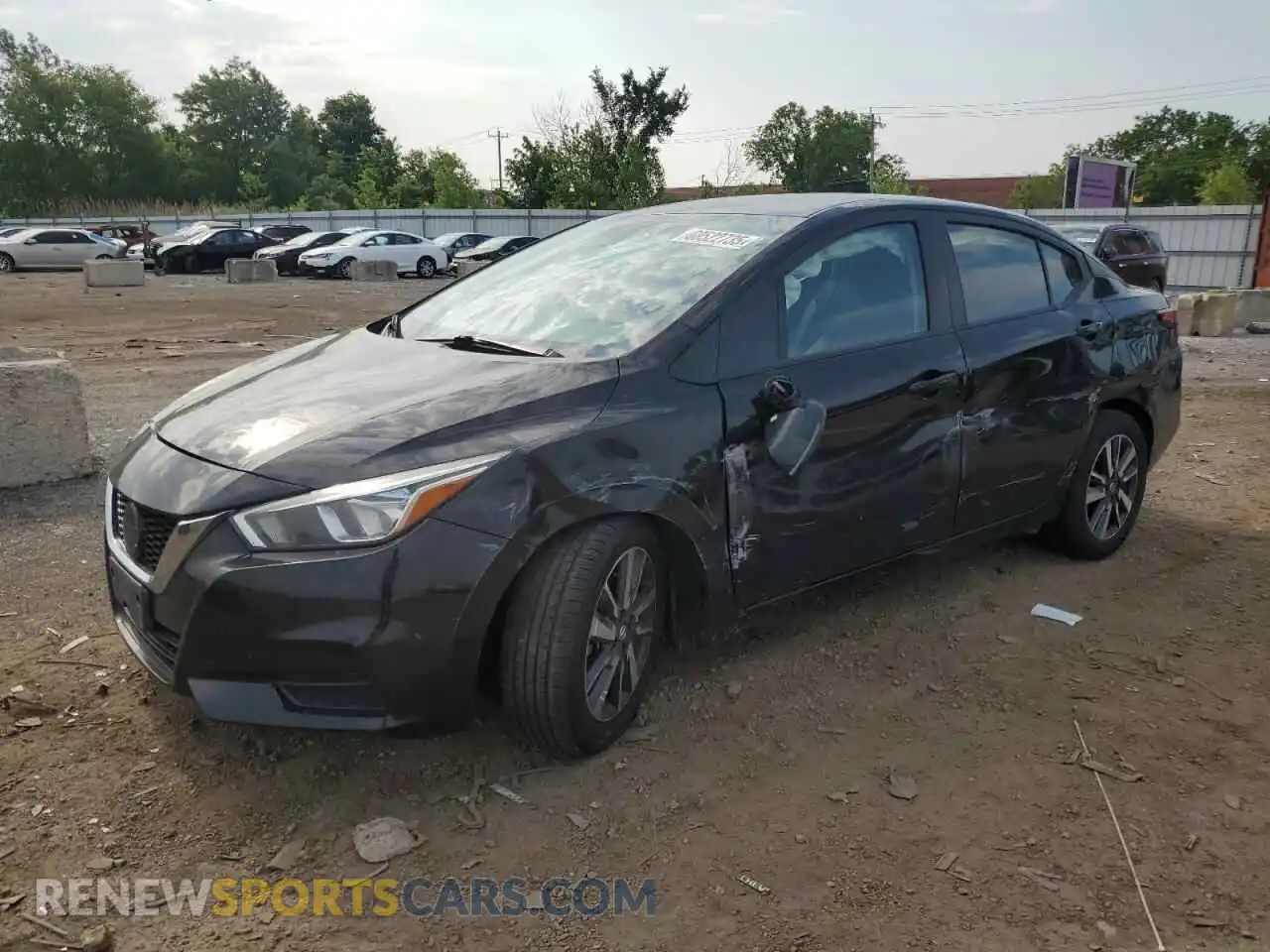 1 Фотография поврежденного автомобиля 3N1CN8EV0ML856136 NISSAN VERSA 2021
