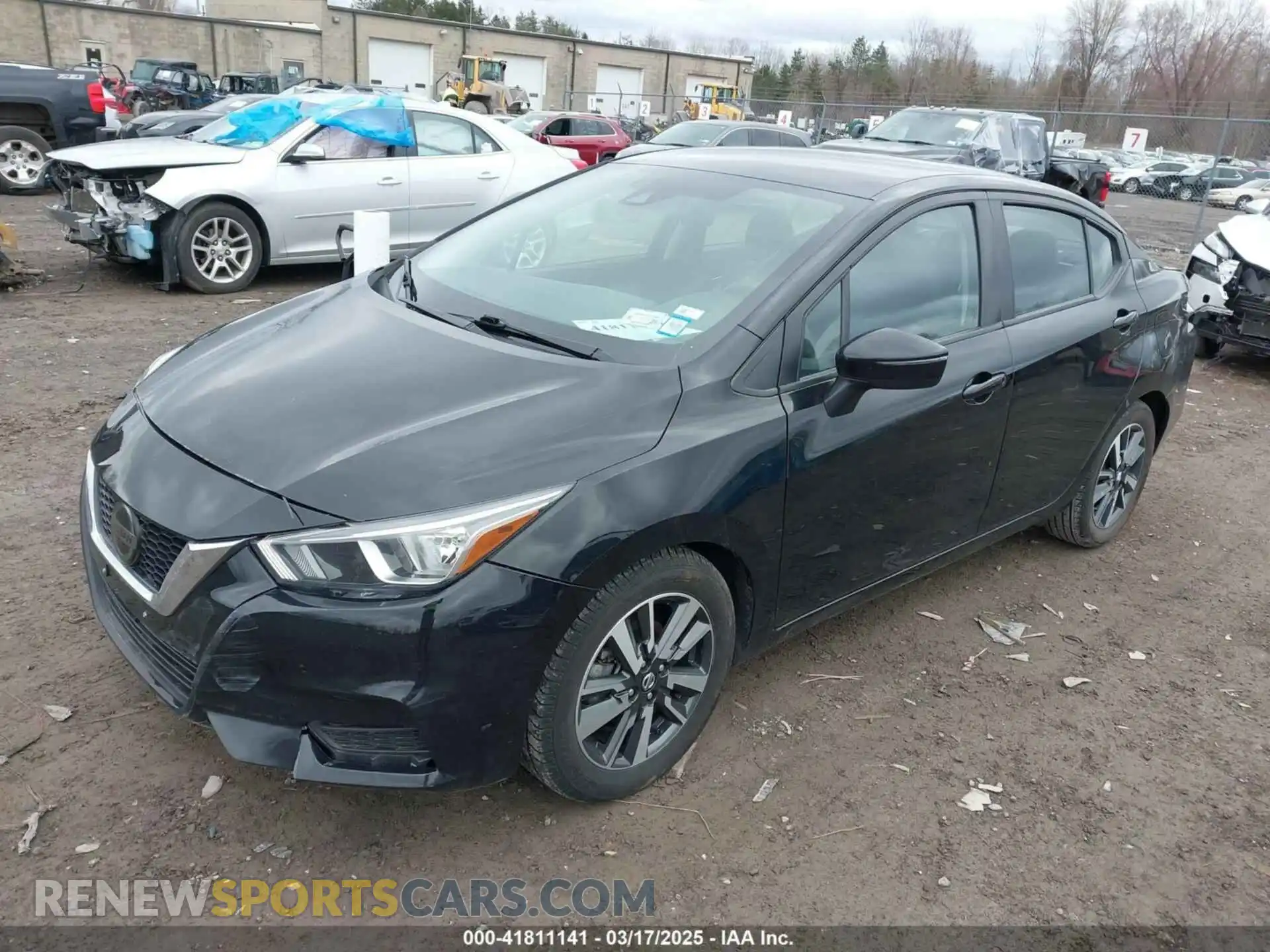 2 Photograph of a damaged car 3N1CN8EV0ML857304 NISSAN VERSA 2021