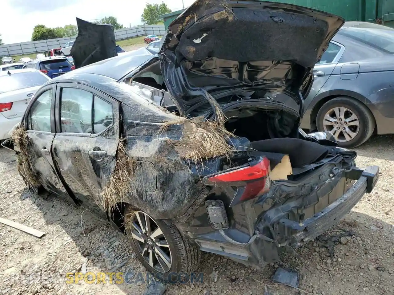 2 Photograph of a damaged car 3N1CN8EV0ML866360 NISSAN VERSA 2021