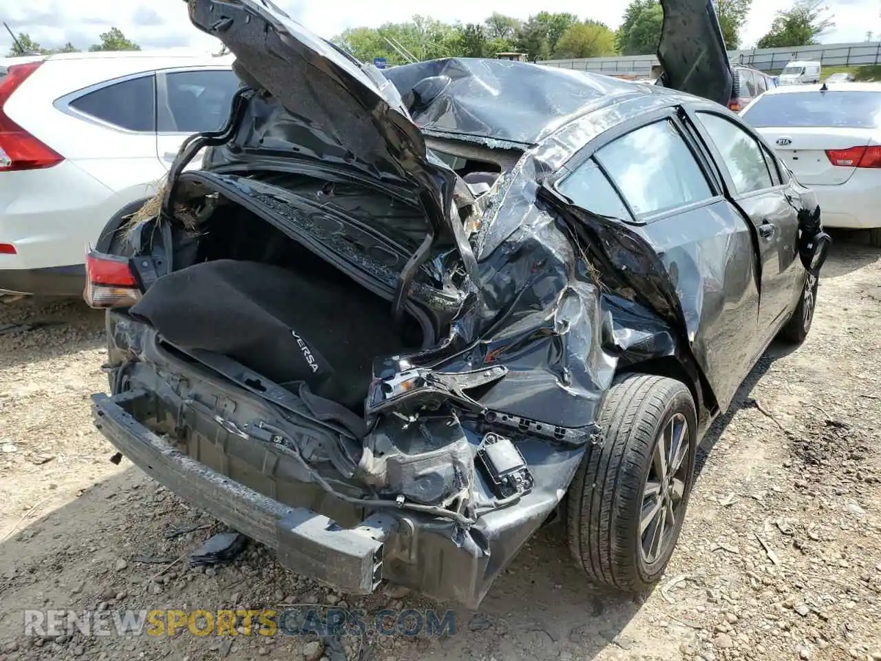 3 Photograph of a damaged car 3N1CN8EV0ML866360 NISSAN VERSA 2021