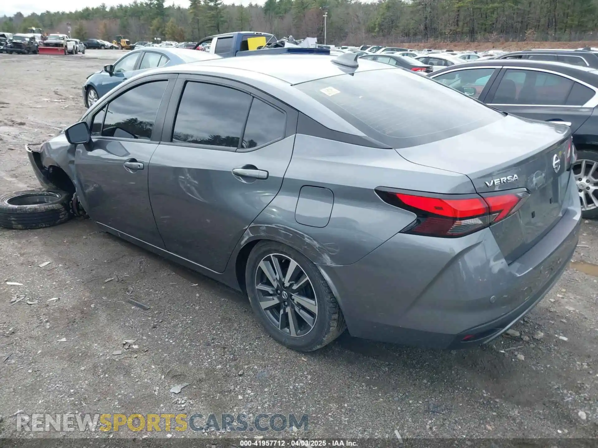 3 Photograph of a damaged car 3N1CN8EV0ML874491 NISSAN VERSA 2021