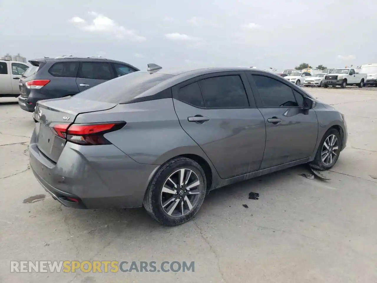 3 Photograph of a damaged car 3N1CN8EV0ML875415 NISSAN VERSA 2021