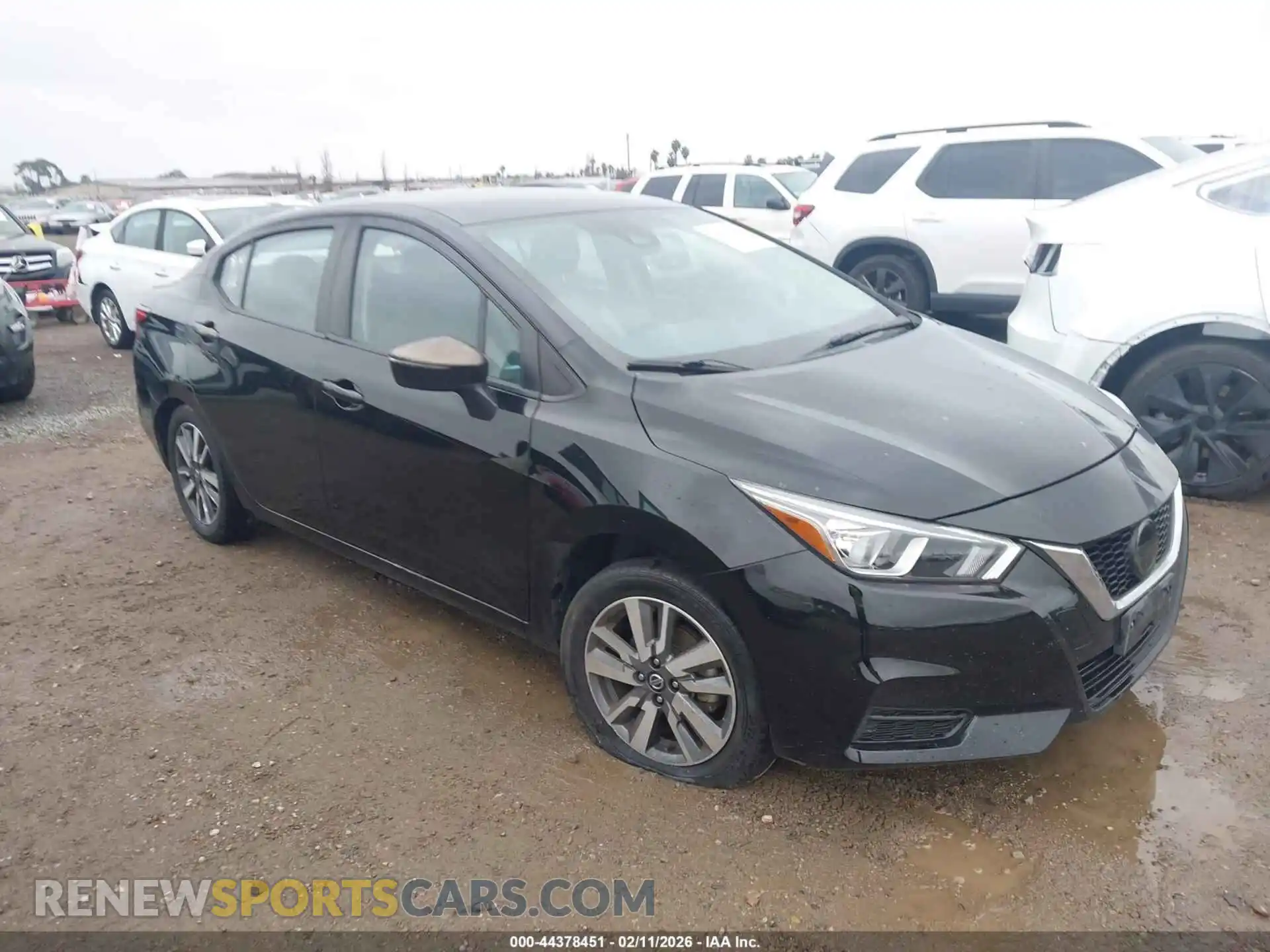 1 Photograph of a damaged car 3N1CN8EV0ML876466 NISSAN VERSA 2021