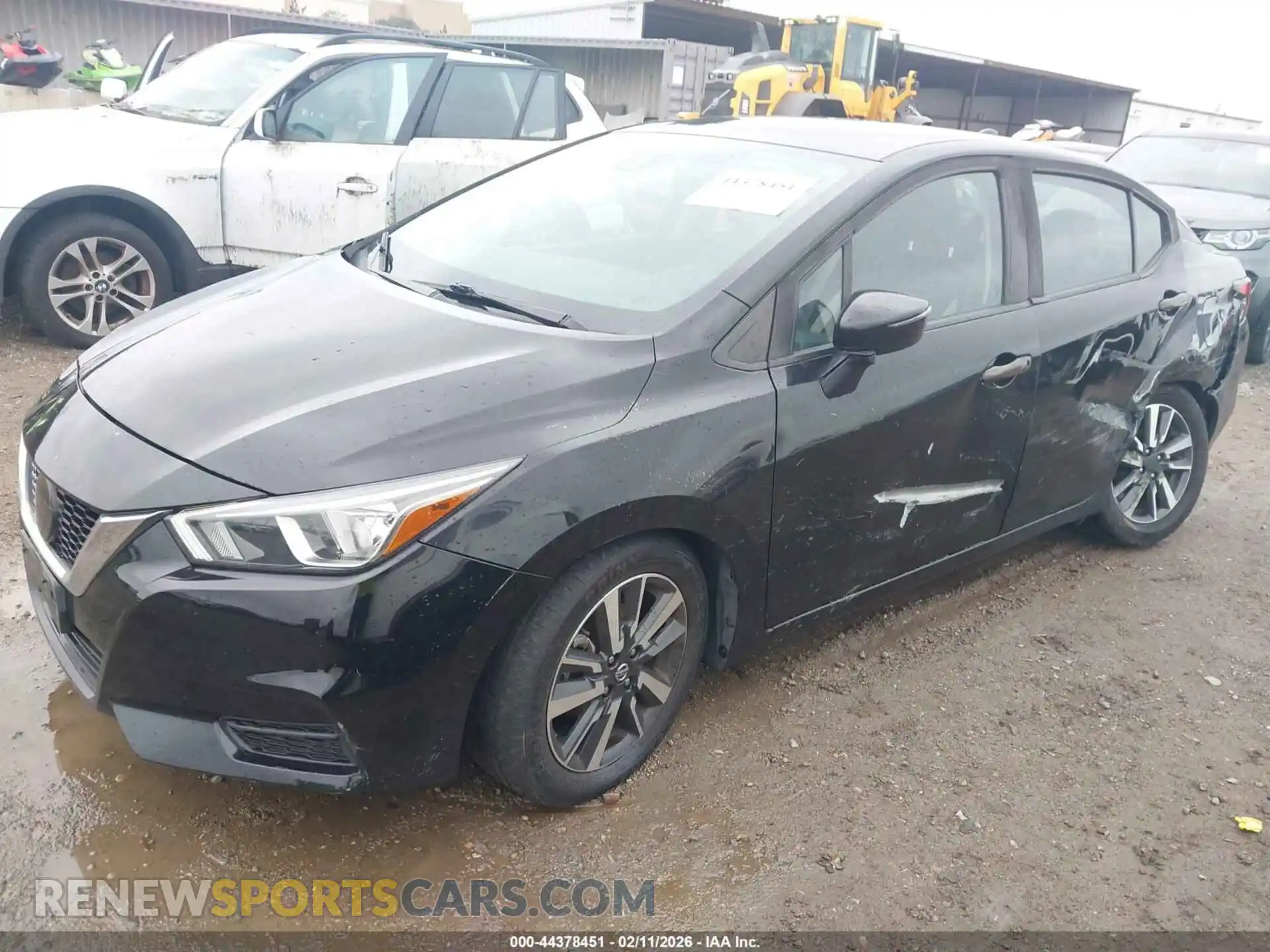 2 Photograph of a damaged car 3N1CN8EV0ML876466 NISSAN VERSA 2021