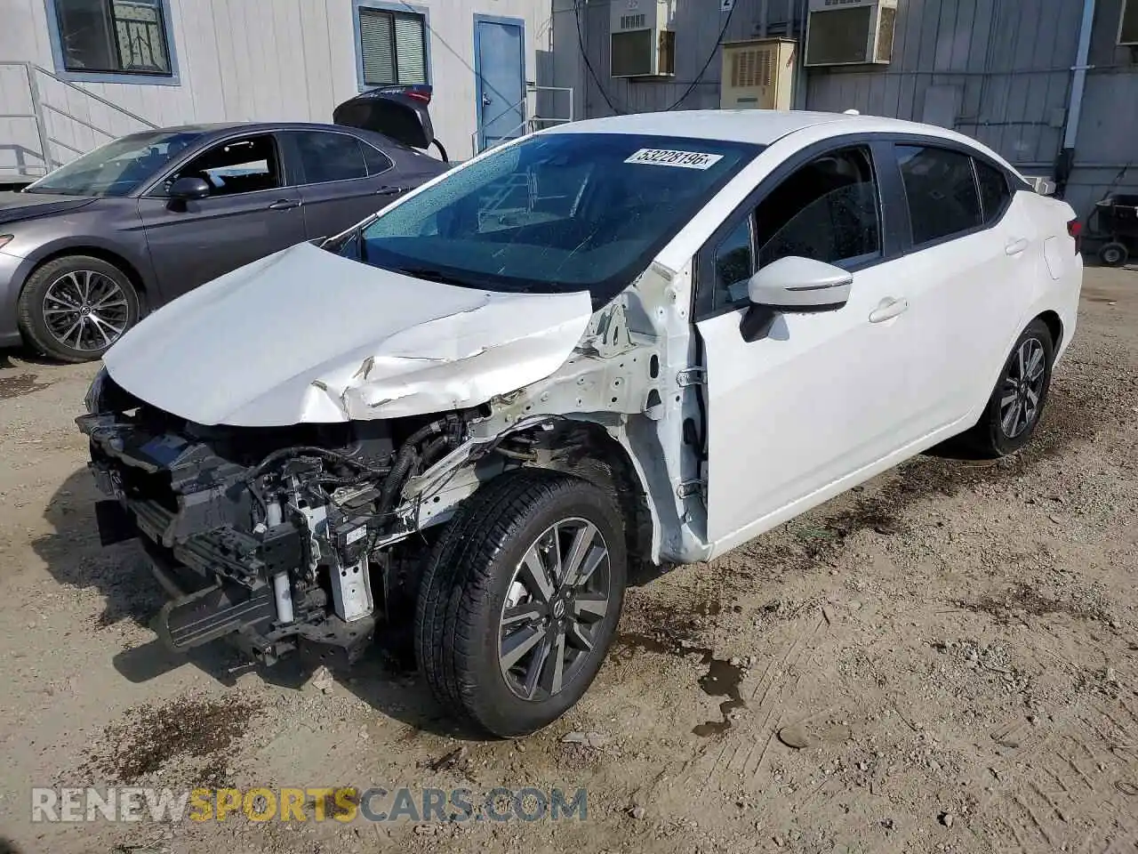 1 Photograph of a damaged car 3N1CN8EV0ML879948 NISSAN VERSA 2021