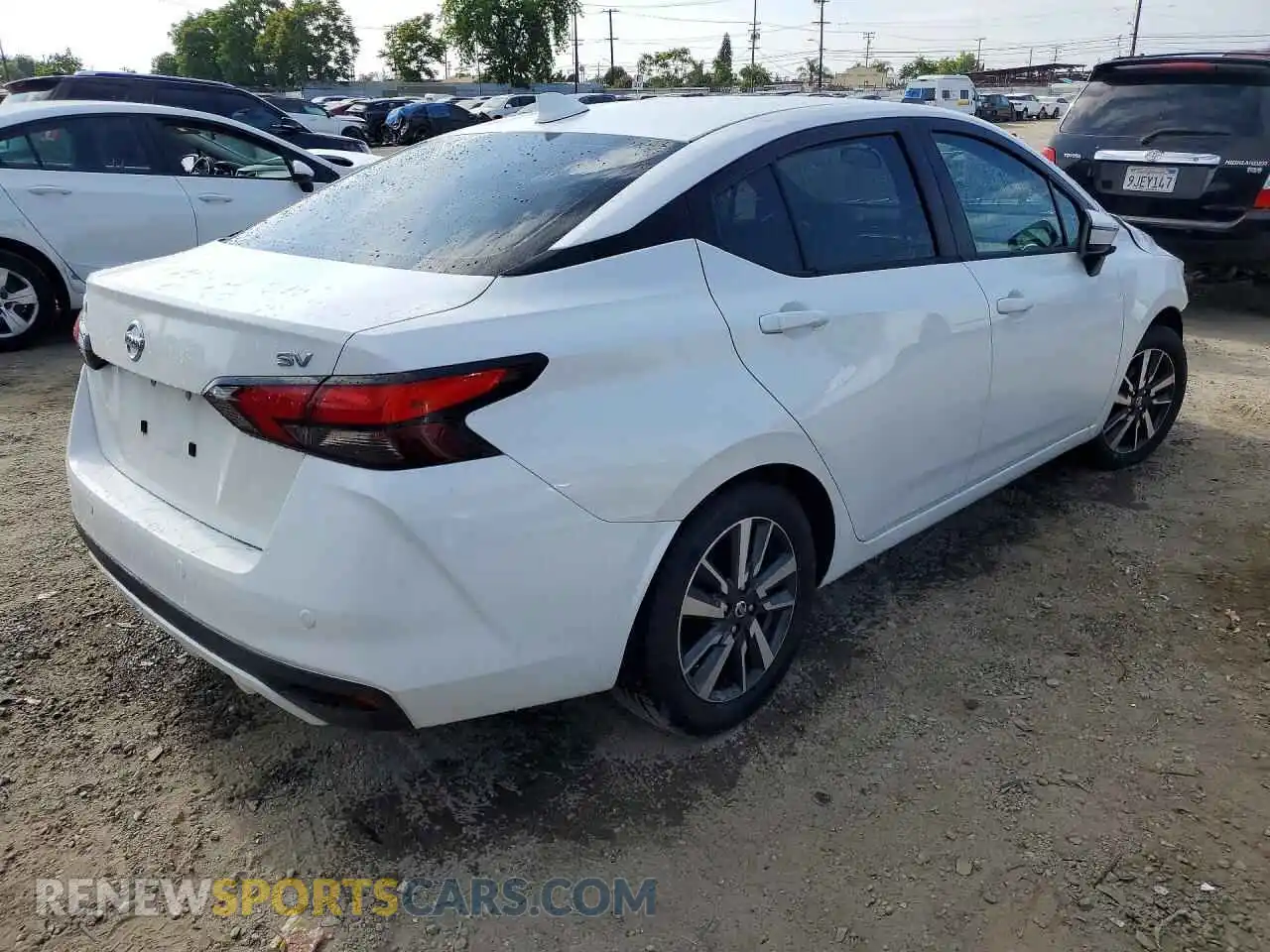 3 Photograph of a damaged car 3N1CN8EV0ML879948 NISSAN VERSA 2021