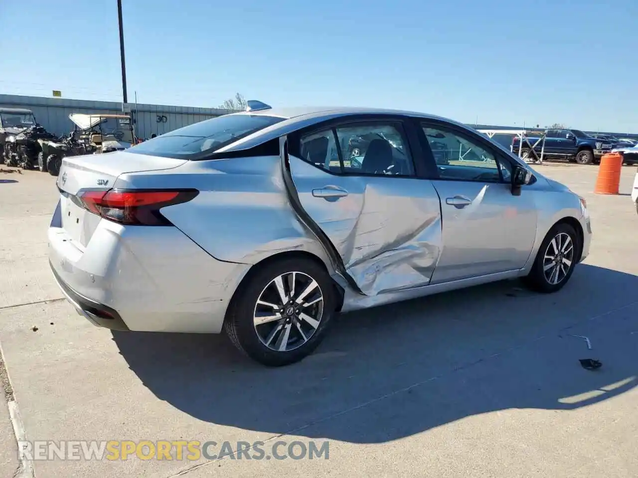 3 Photograph of a damaged car 3N1CN8EV0ML880968 NISSAN VERSA 2021