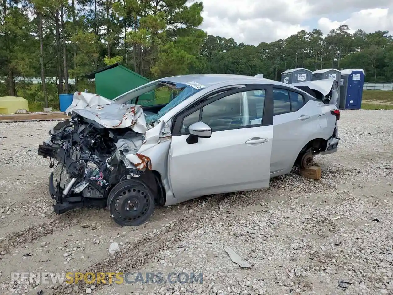 1 fotografías del automóvil dañado 3N1CN8EV0ML881229 NISSAN VERSA 2021