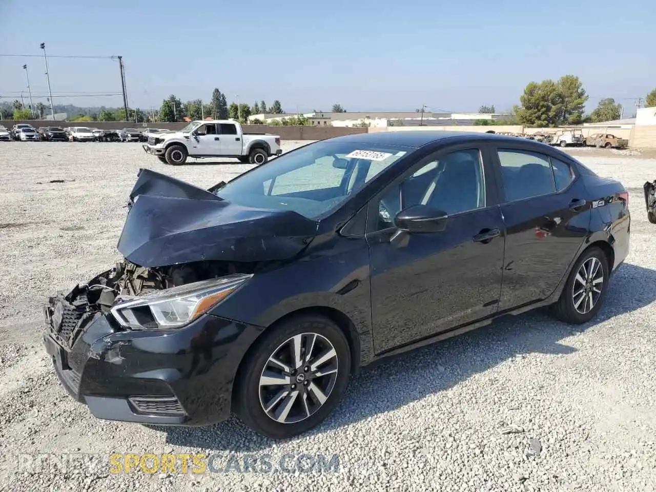 1 Photograph of a damaged car 3N1CN8EV0ML884311 NISSAN VERSA 2021