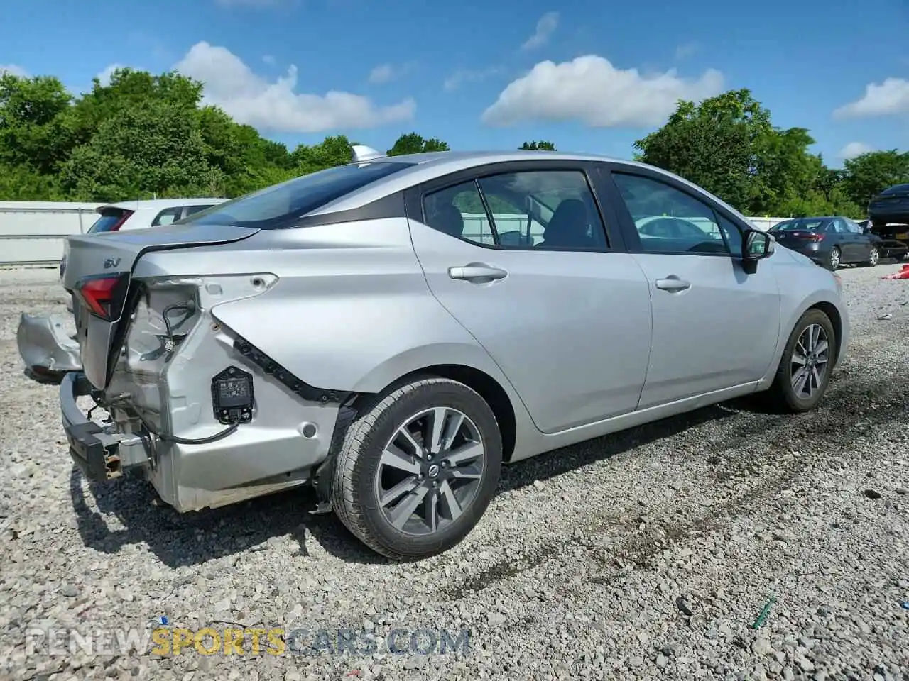 3 Photograph of a damaged car 3N1CN8EV0ML885328 NISSAN VERSA 2021