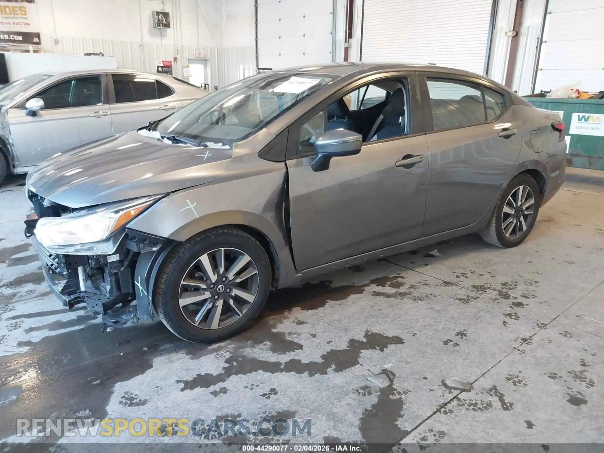 2 Photograph of a damaged car 3N1CN8EV0ML885894 NISSAN VERSA 2021