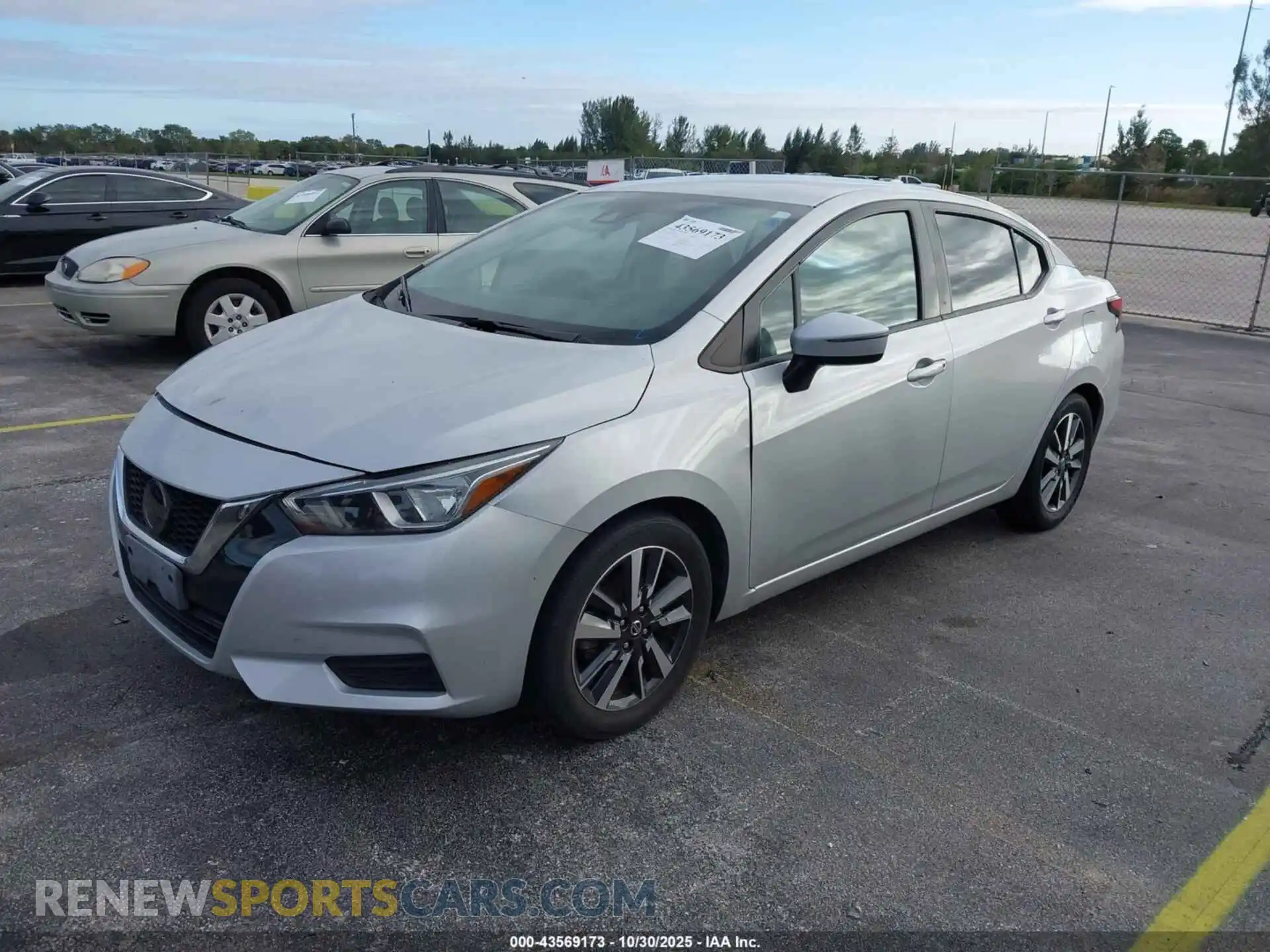 2 Photograph of a damaged car 3N1CN8EV0ML887855 NISSAN VERSA 2021