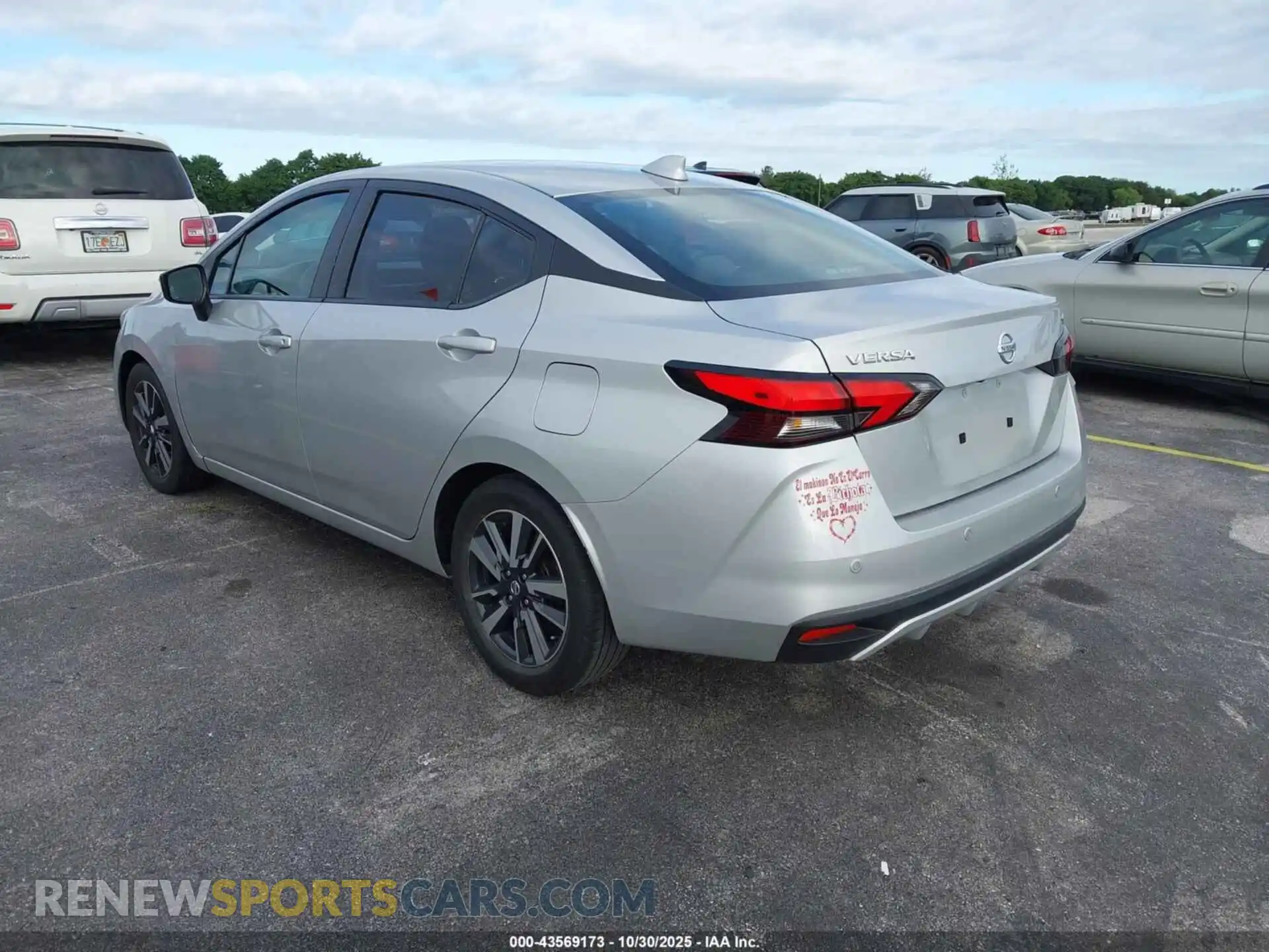 3 Photograph of a damaged car 3N1CN8EV0ML887855 NISSAN VERSA 2021