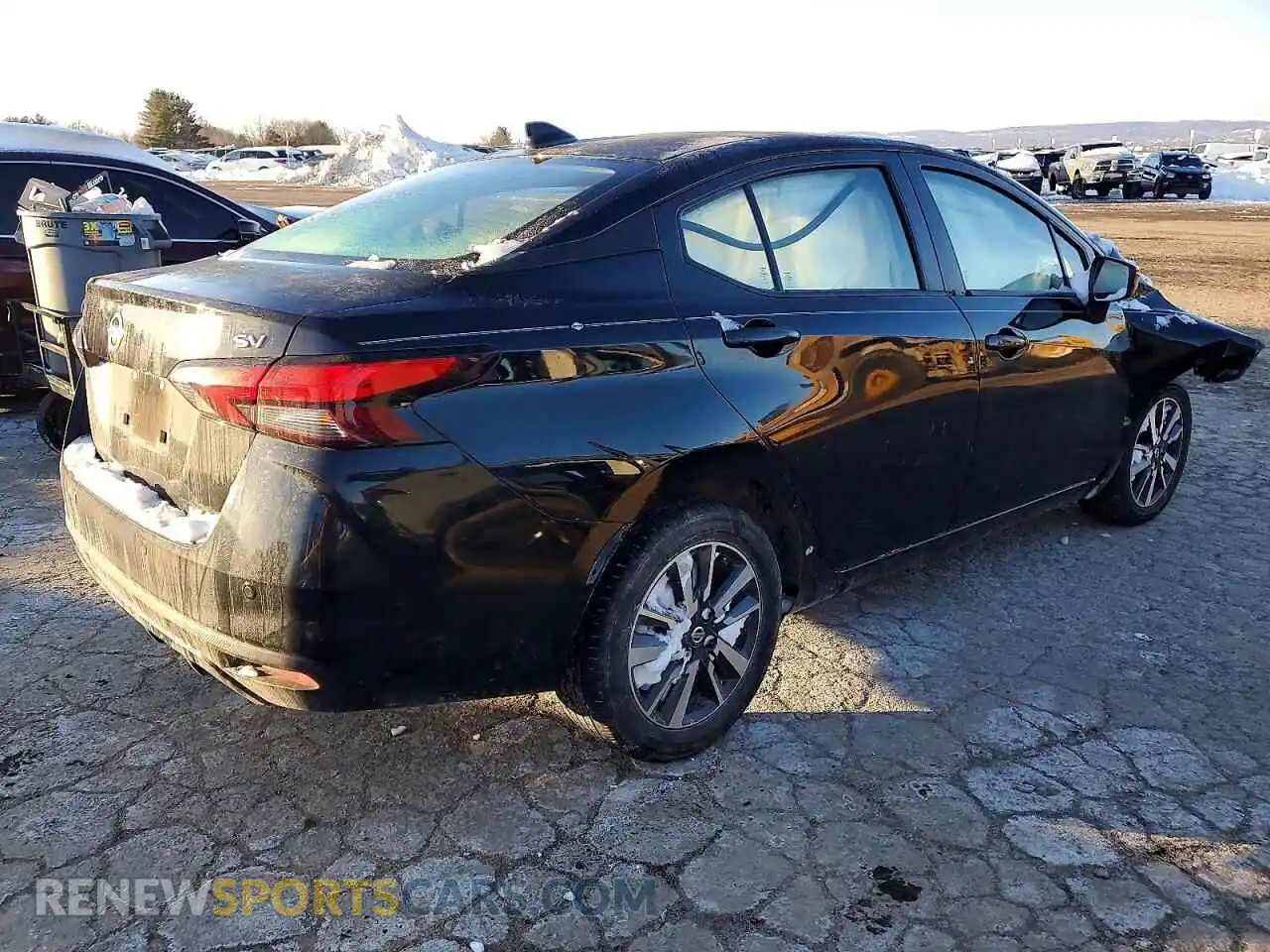 3 Photograph of a damaged car 3N1CN8EV0ML890710 NISSAN VERSA 2021