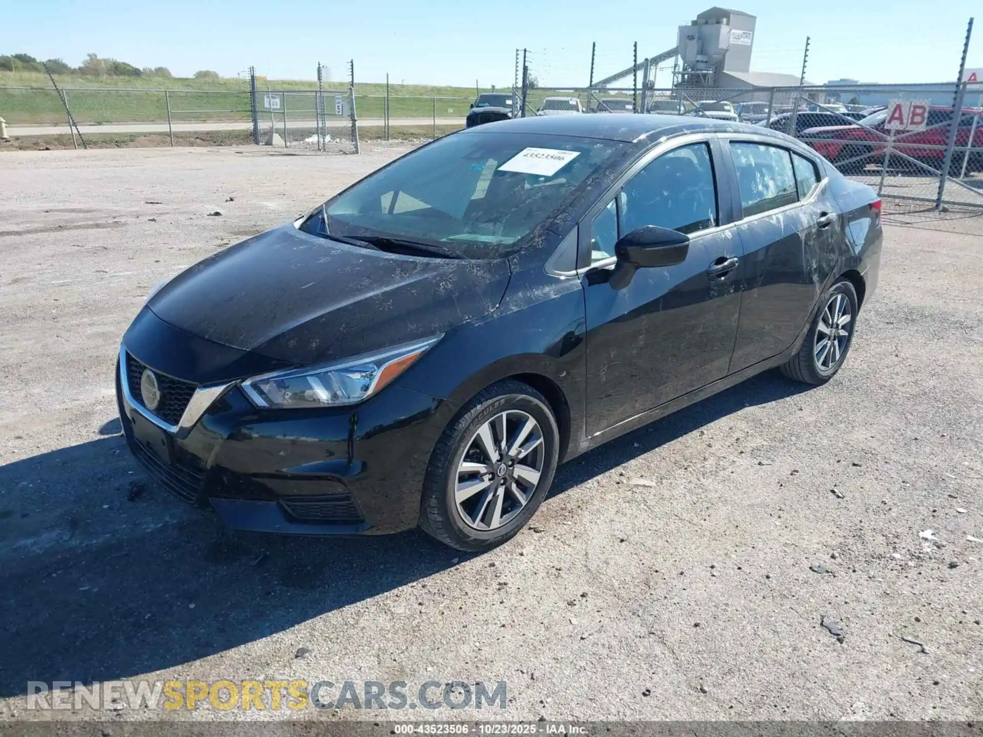 2 Photograph of a damaged car 3N1CN8EV0ML891551 NISSAN VERSA 2021