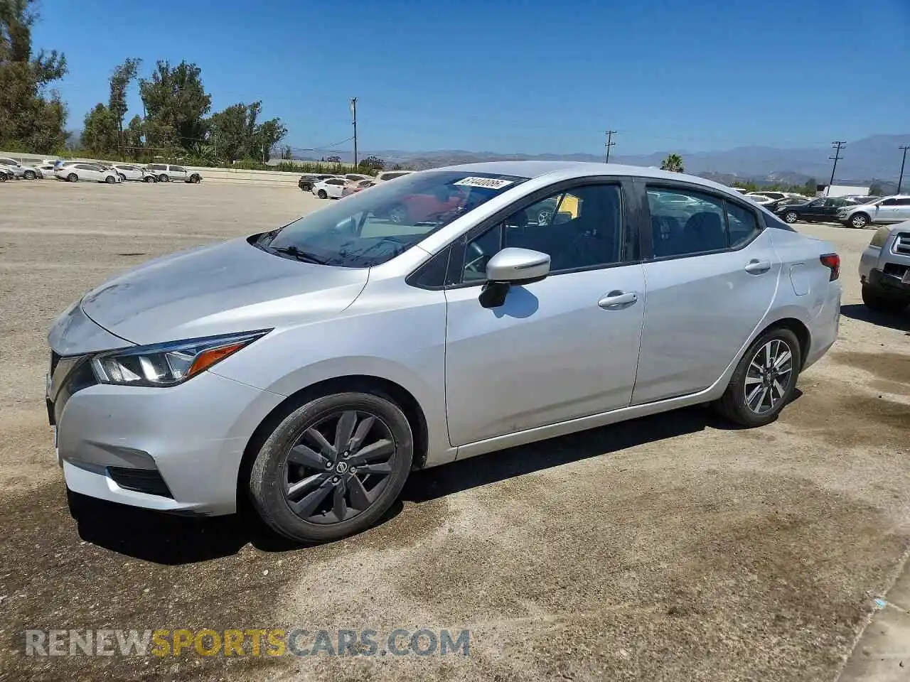 1 Photograph of a damaged car 3N1CN8EV0ML894143 NISSAN VERSA 2021