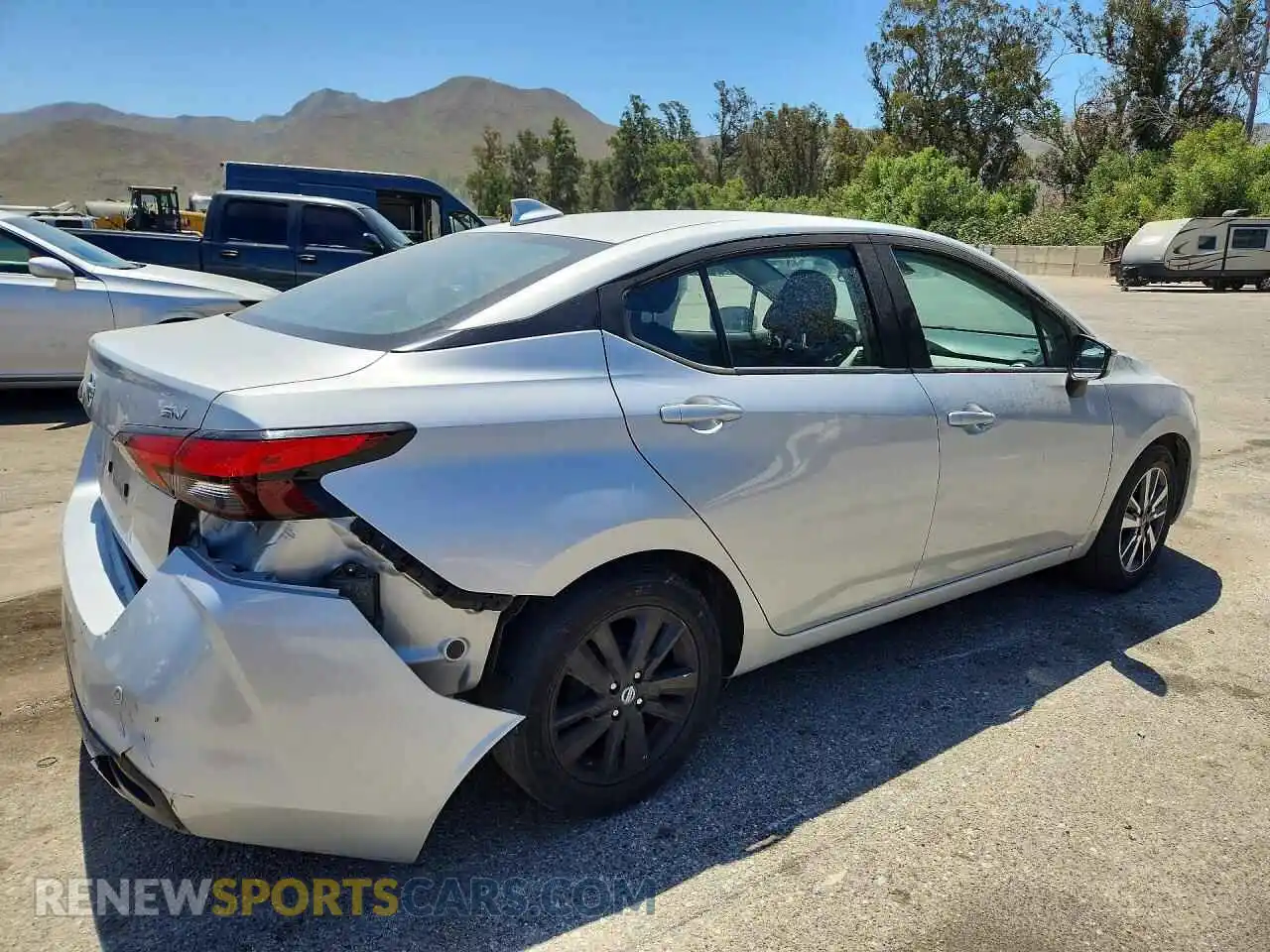 3 Photograph of a damaged car 3N1CN8EV0ML894143 NISSAN VERSA 2021