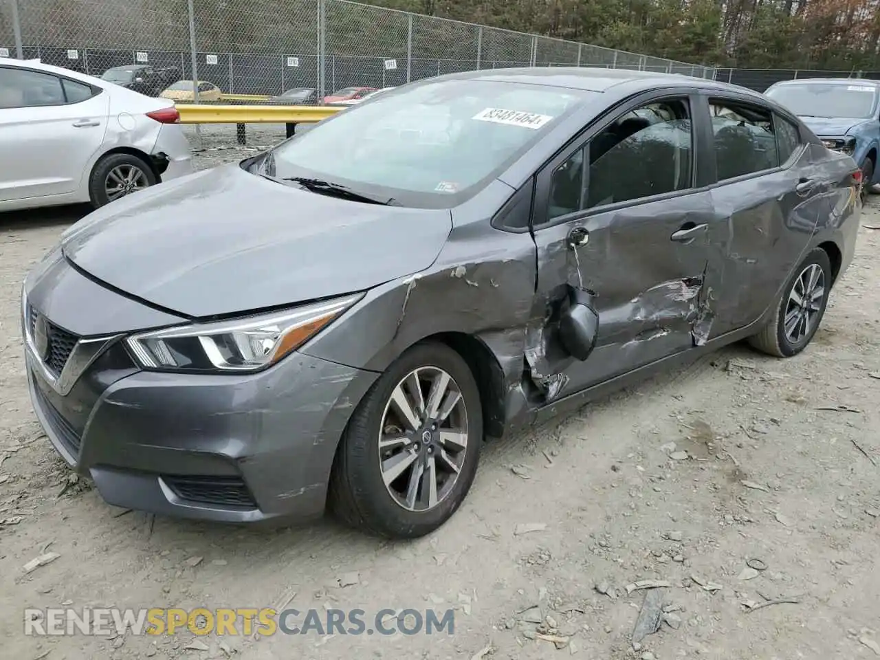 1 Photograph of a damaged car 3N1CN8EV0ML894997 NISSAN VERSA 2021