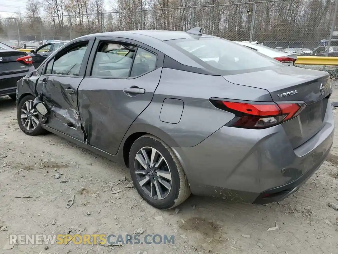 2 Photograph of a damaged car 3N1CN8EV0ML894997 NISSAN VERSA 2021