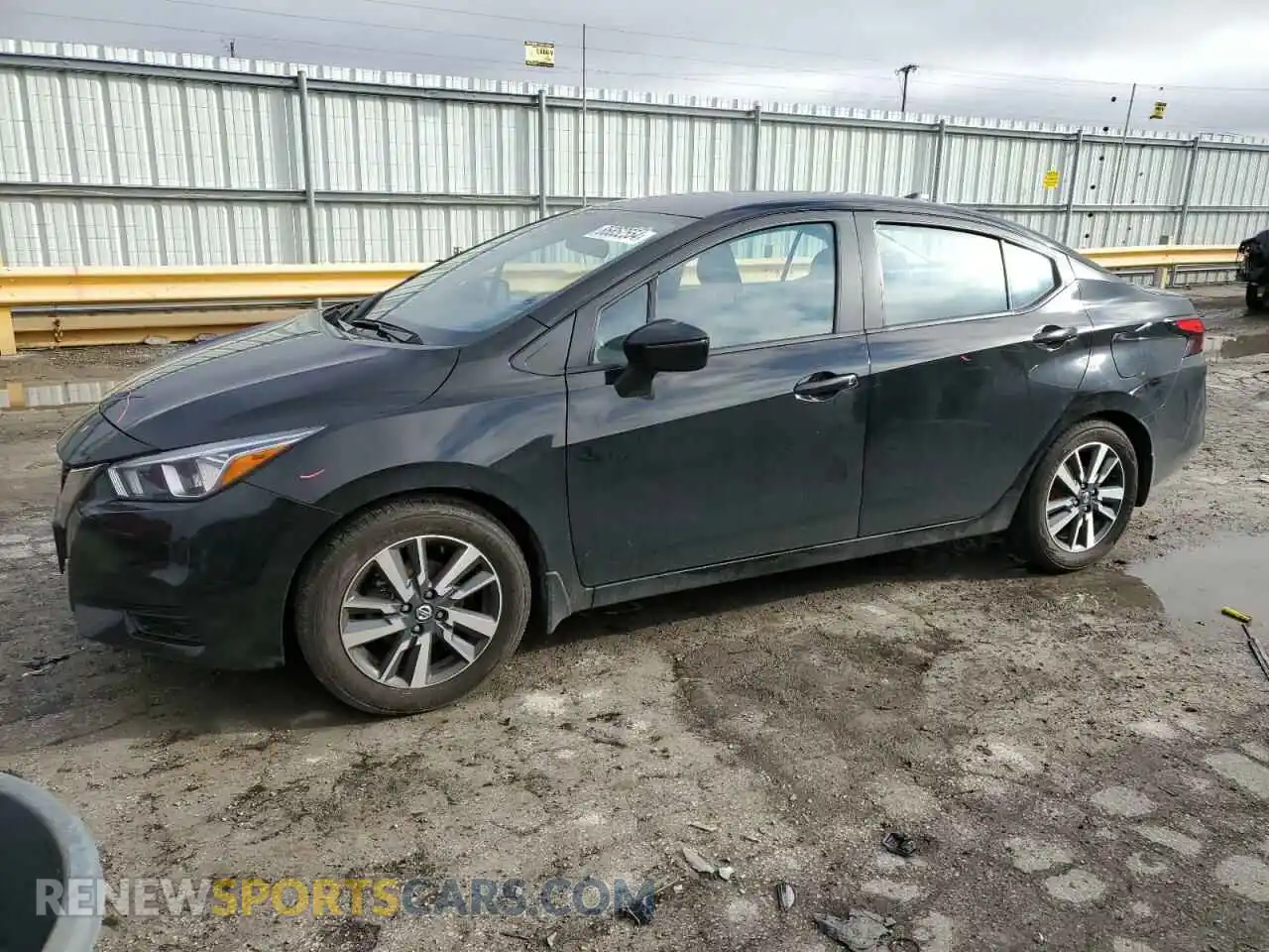 1 Photograph of a damaged car 3N1CN8EV0ML924743 NISSAN VERSA 2021