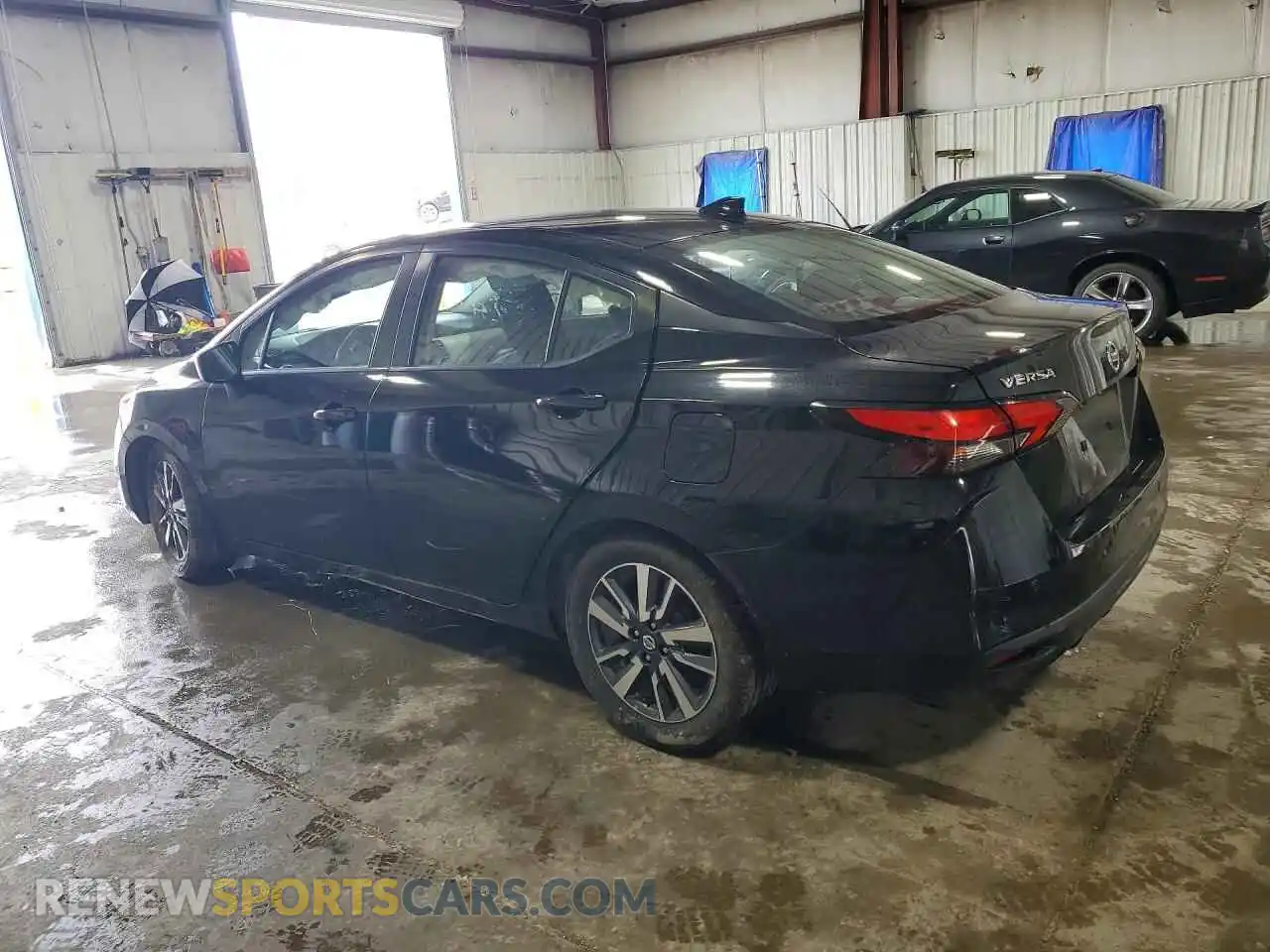 2 Photograph of a damaged car 3N1CN8EV1ML813716 NISSAN VERSA 2021