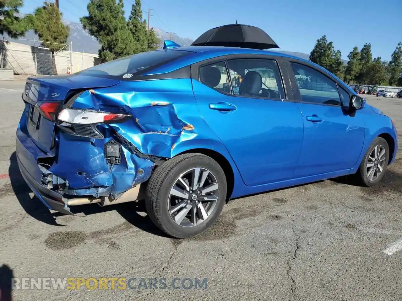 3 Photograph of a damaged car 3N1CN8EV1ML818138 NISSAN VERSA 2021