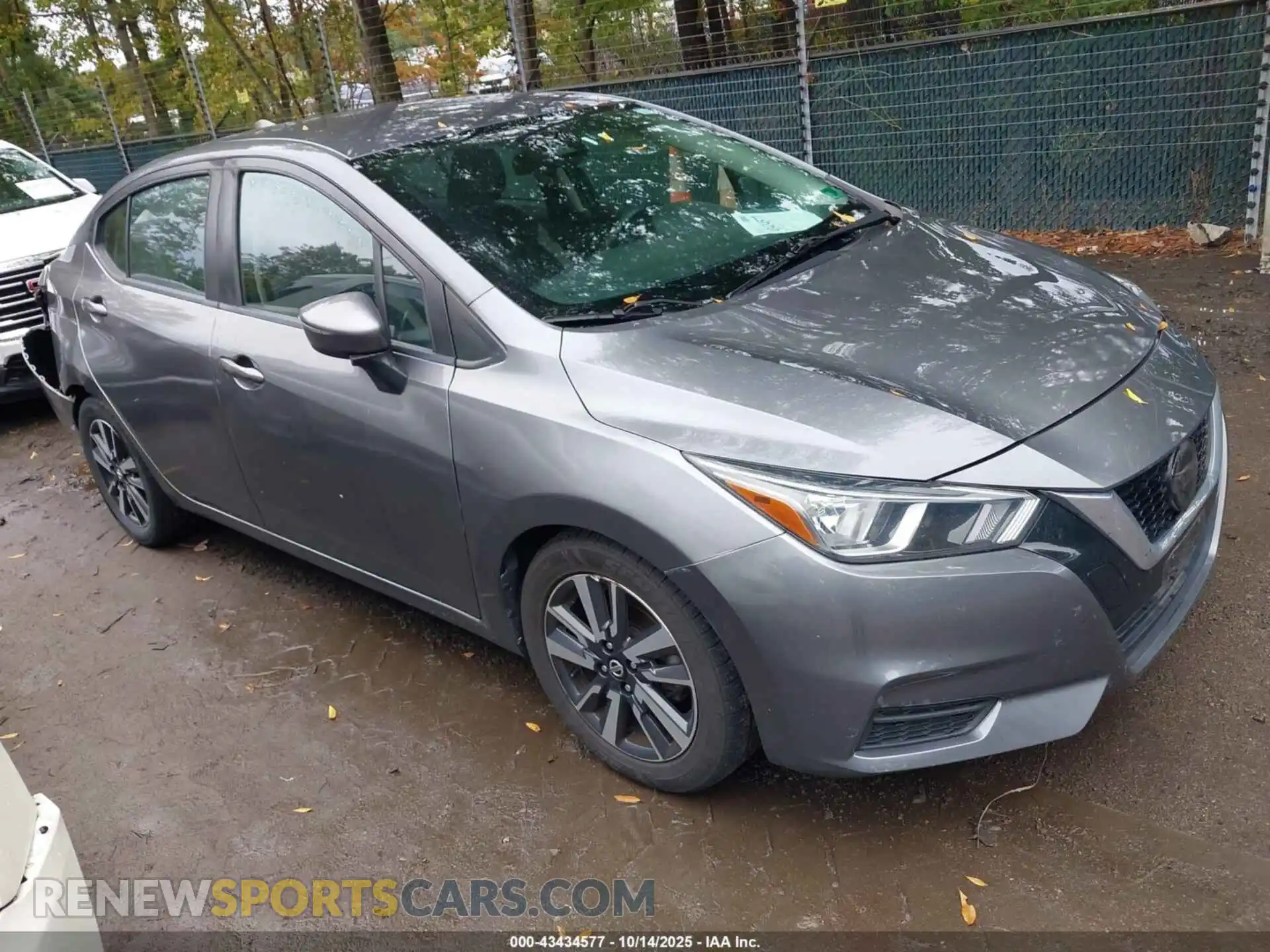 1 Photograph of a damaged car 3N1CN8EV1ML818446 NISSAN VERSA 2021
