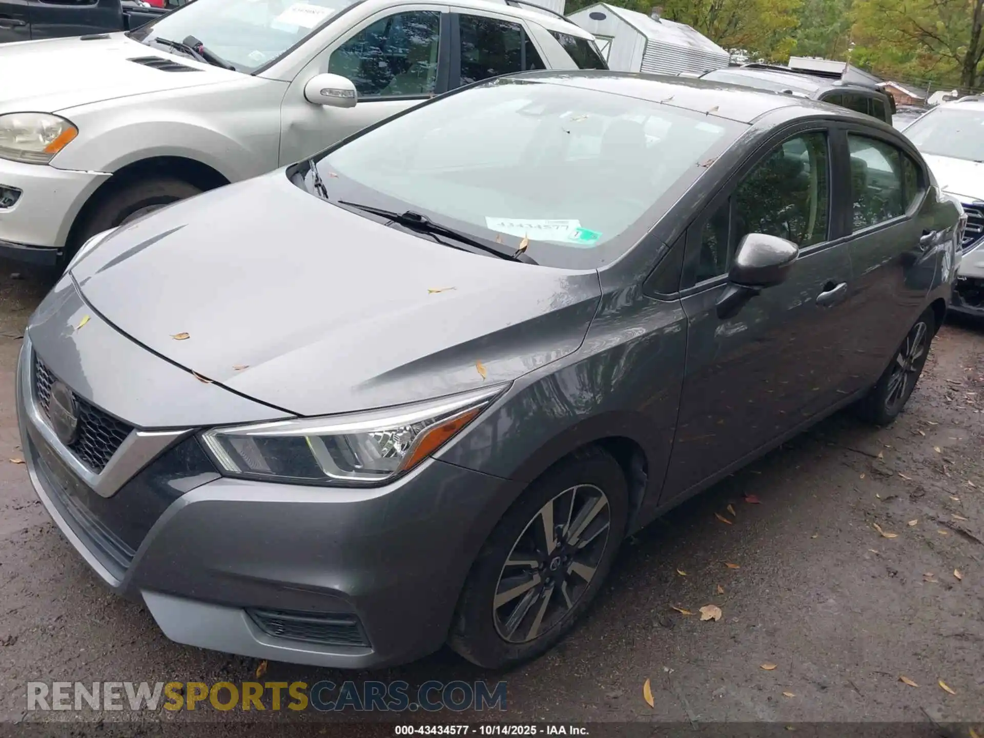 2 Photograph of a damaged car 3N1CN8EV1ML818446 NISSAN VERSA 2021