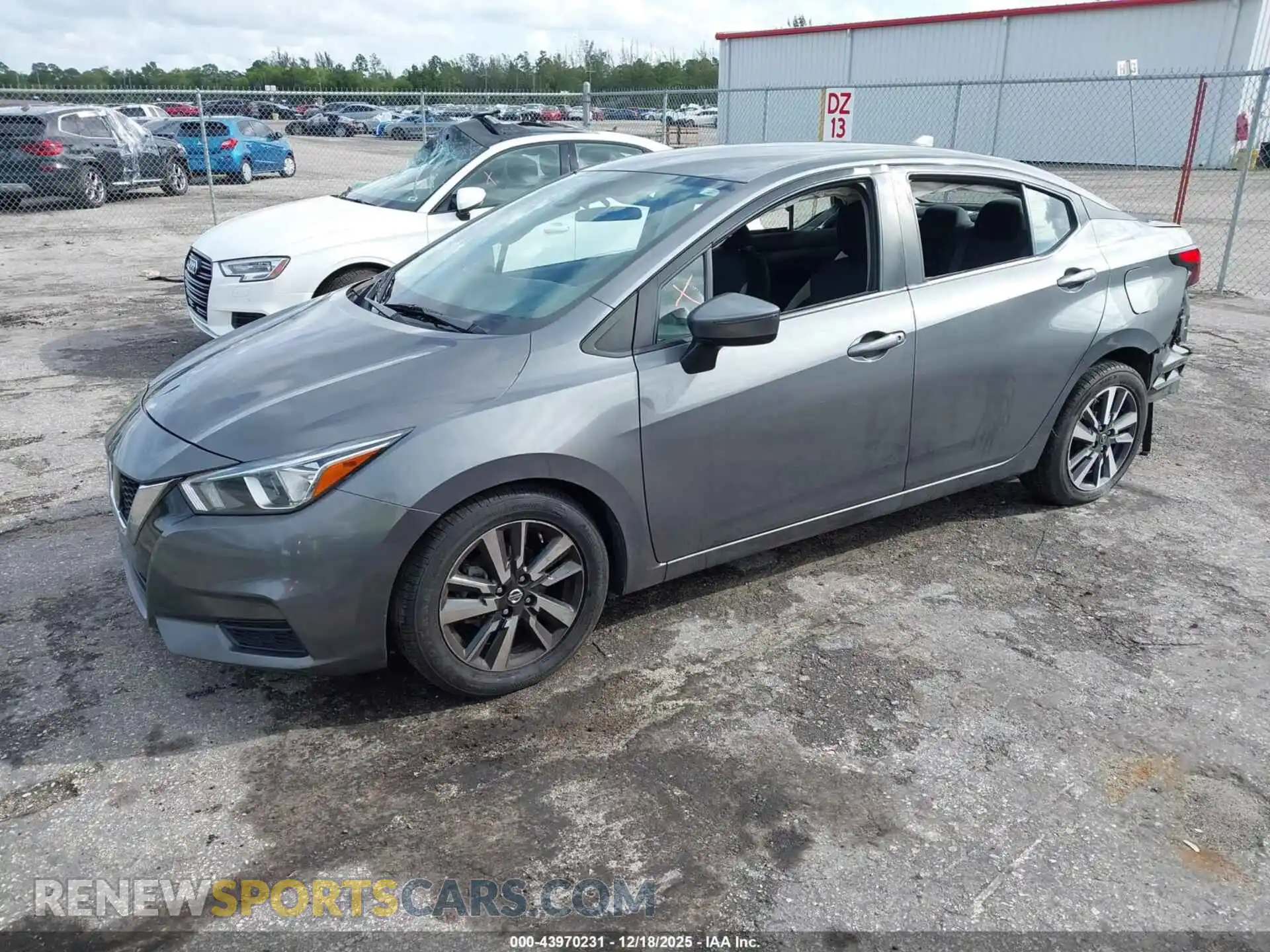 2 Photograph of a damaged car 3N1CN8EV1ML824005 NISSAN VERSA 2021