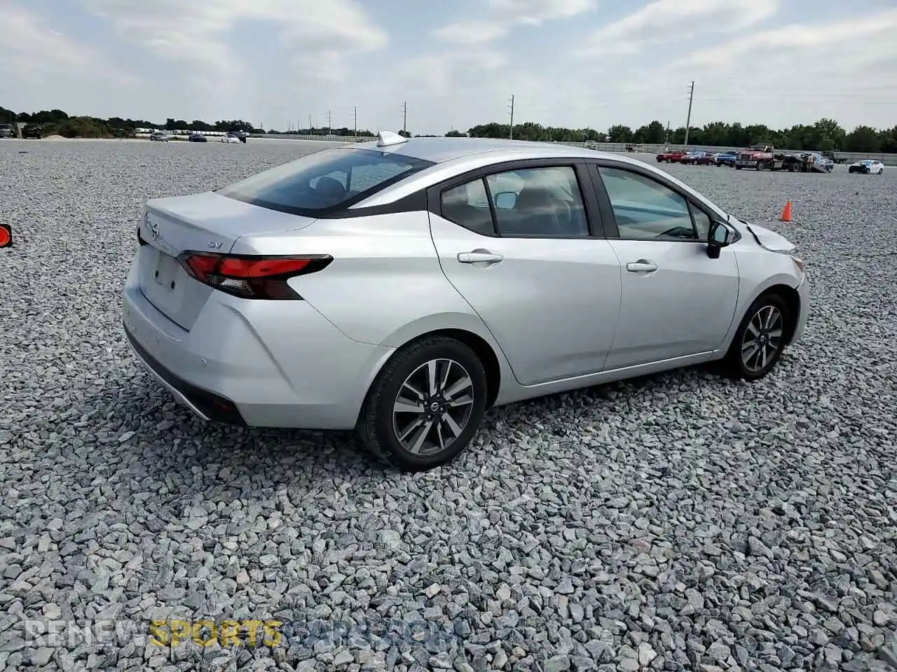 3 Photograph of a damaged car 3N1CN8EV1ML825297 NISSAN VERSA 2021