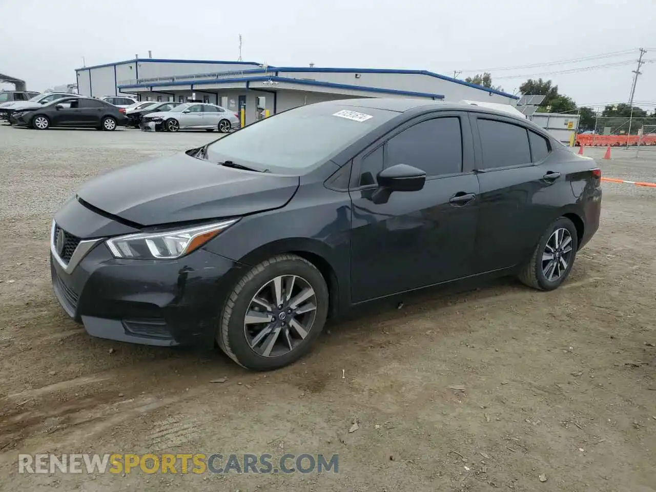 1 Photograph of a damaged car 3N1CN8EV1ML832881 NISSAN VERSA 2021