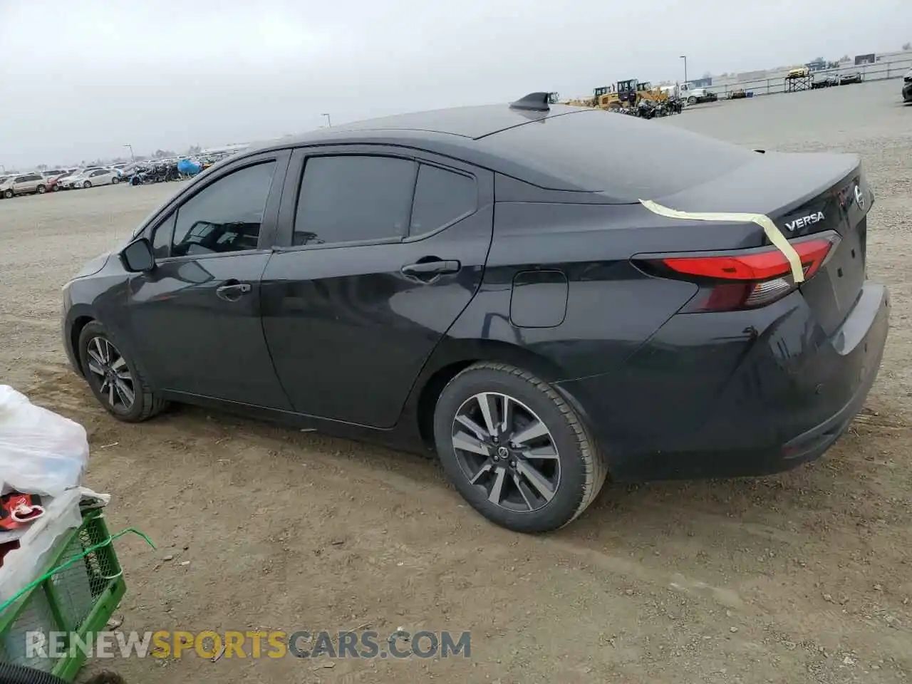 2 Photograph of a damaged car 3N1CN8EV1ML832881 NISSAN VERSA 2021