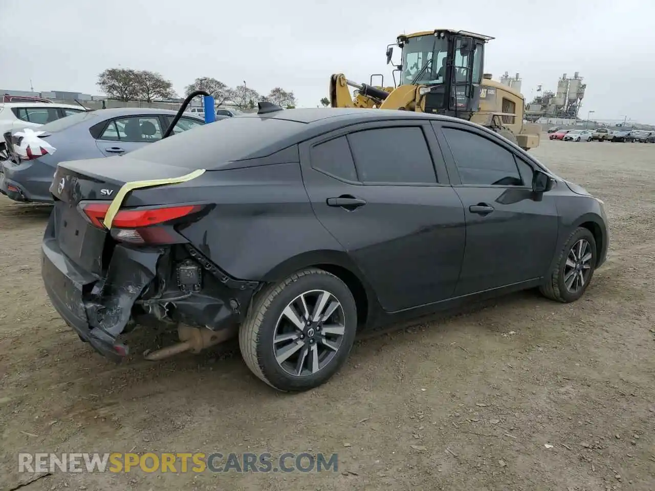 3 Photograph of a damaged car 3N1CN8EV1ML832881 NISSAN VERSA 2021