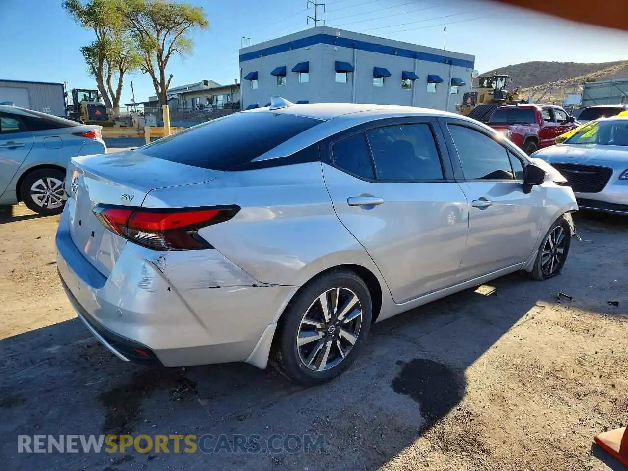 3 Photograph of a damaged car 3N1CN8EV1ML837630 NISSAN VERSA 2021