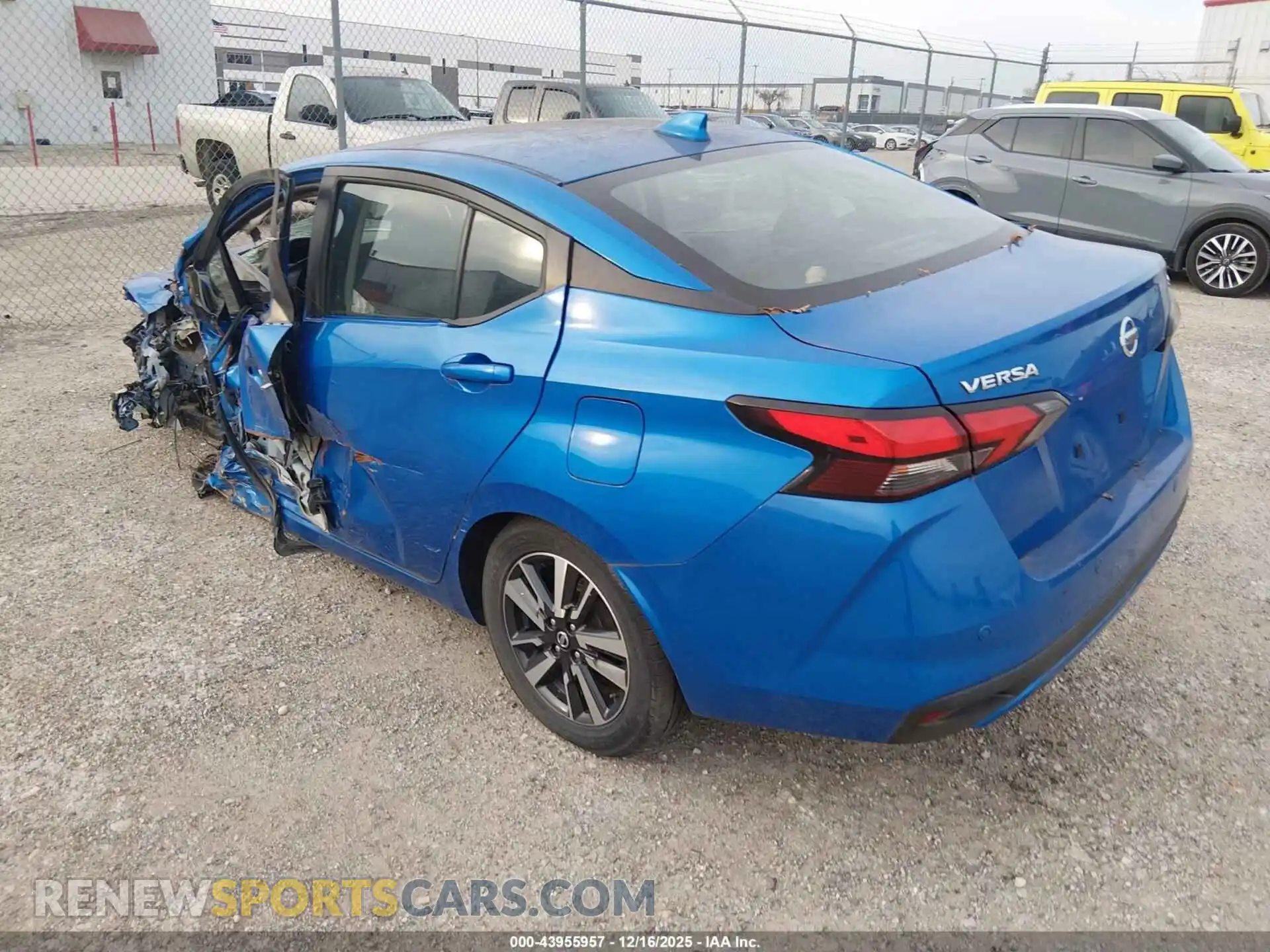 3 Photograph of a damaged car 3N1CN8EV1ML841399 NISSAN VERSA 2021