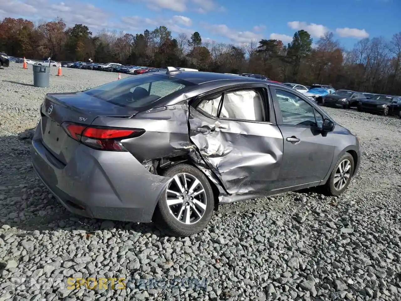 3 Photograph of a damaged car 3N1CN8EV1ML844609 NISSAN VERSA 2021