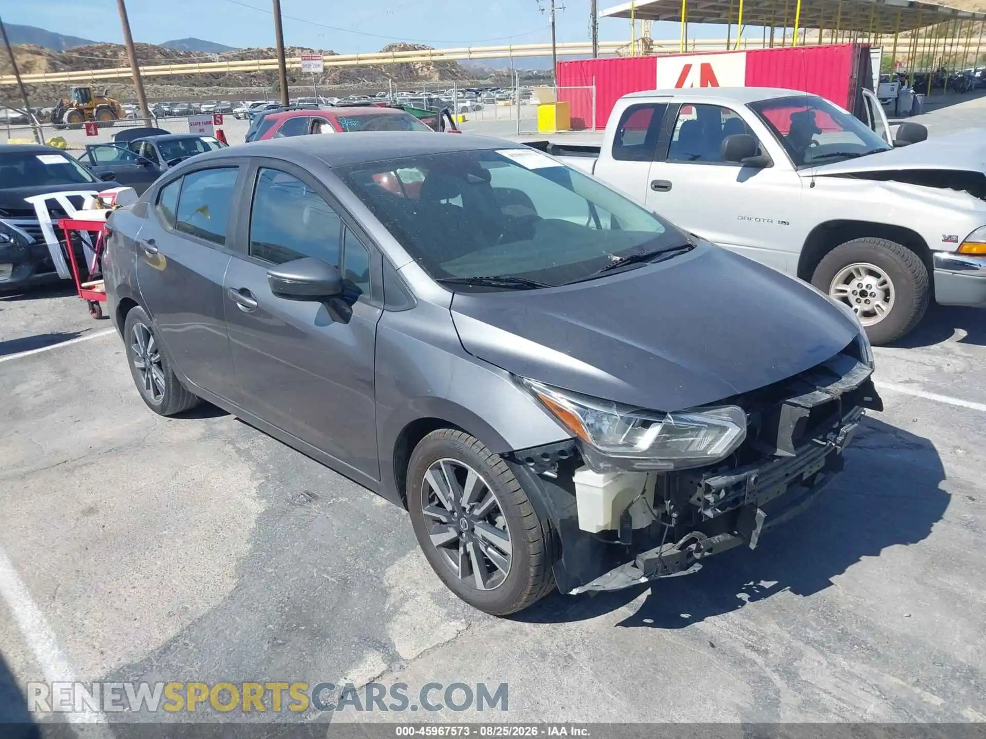 1 fotografías del automóvil dañado 3N1CN8EV1ML846926 NISSAN VERSA 2021