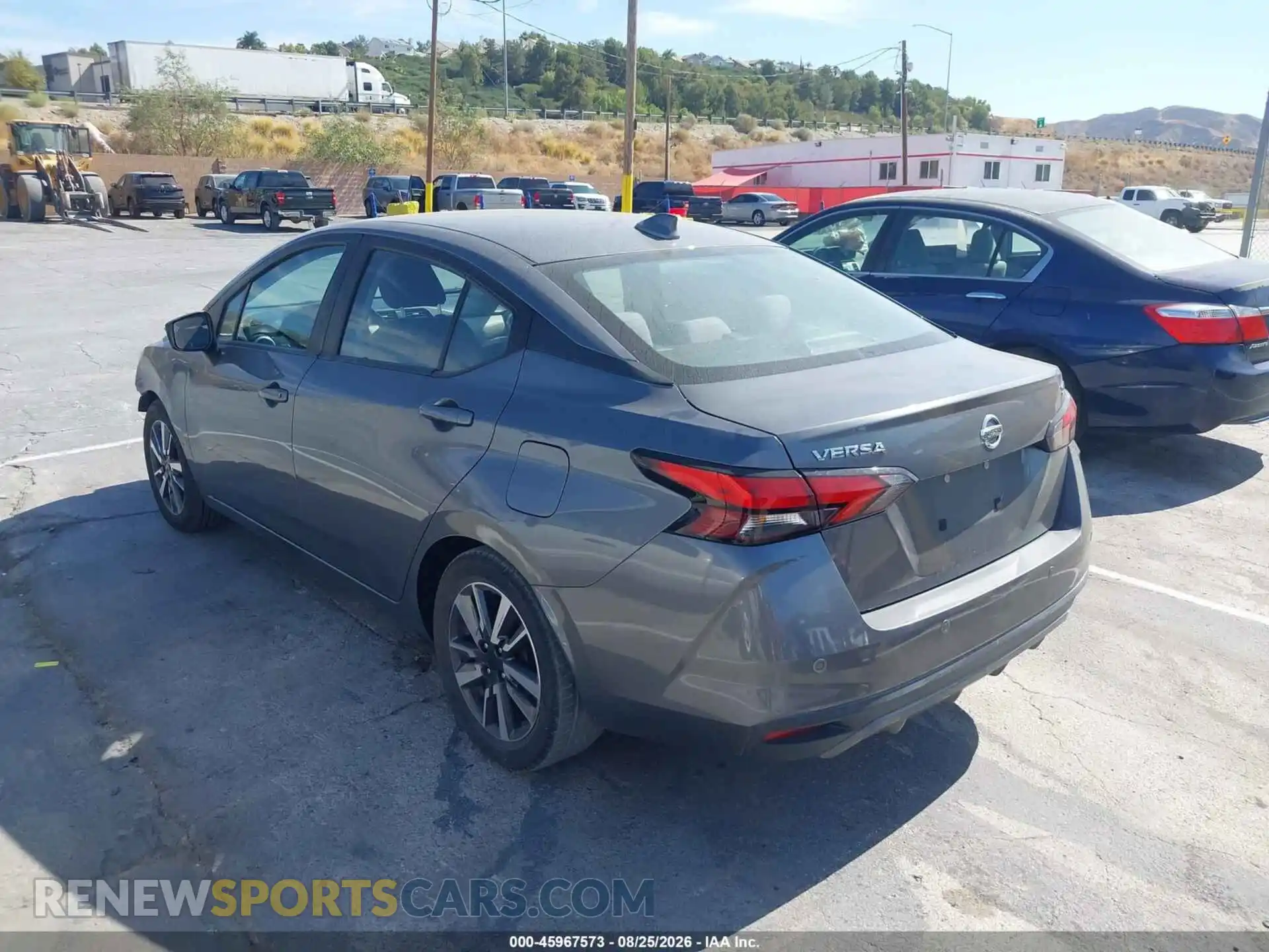 3 fotografías del automóvil dañado 3N1CN8EV1ML846926 NISSAN VERSA 2021