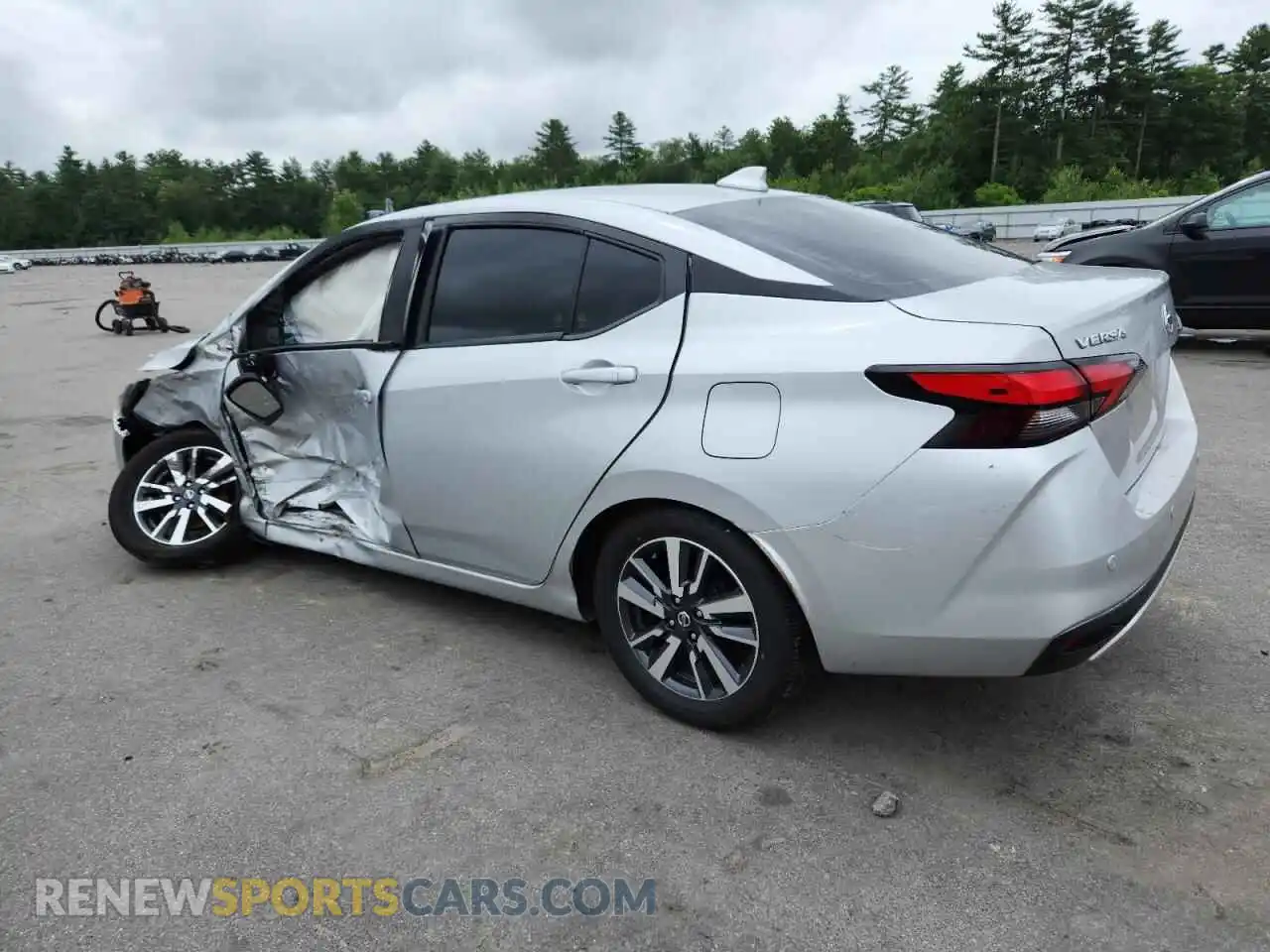 2 Photograph of a damaged car 3N1CN8EV1ML850541 NISSAN VERSA 2021