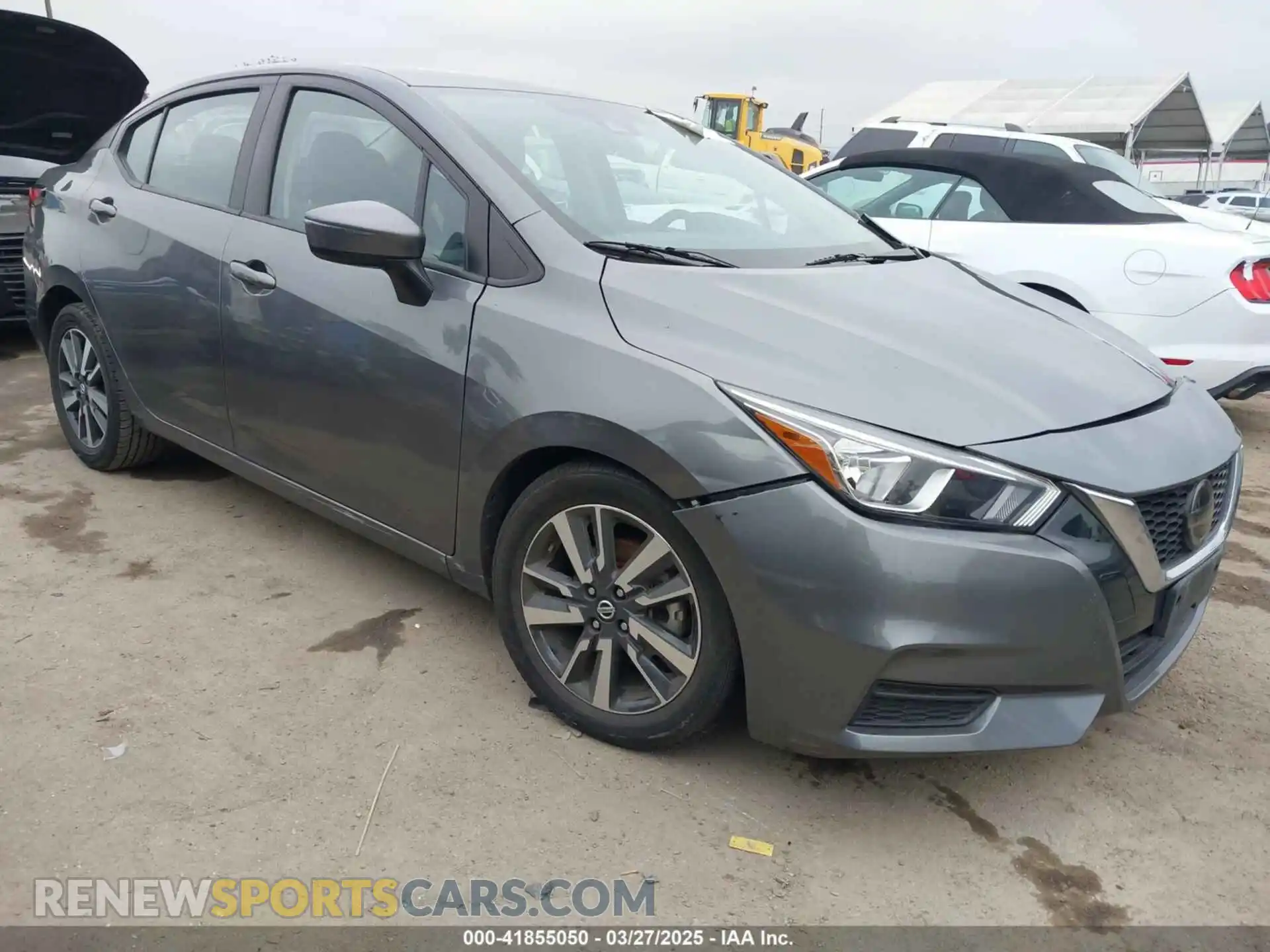 1 Photograph of a damaged car 3N1CN8EV1ML866142 NISSAN VERSA 2021
