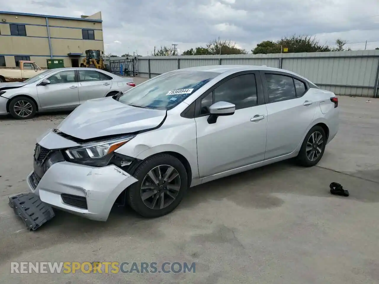 1 Photograph of a damaged car 3N1CN8EV1ML867520 NISSAN VERSA 2021