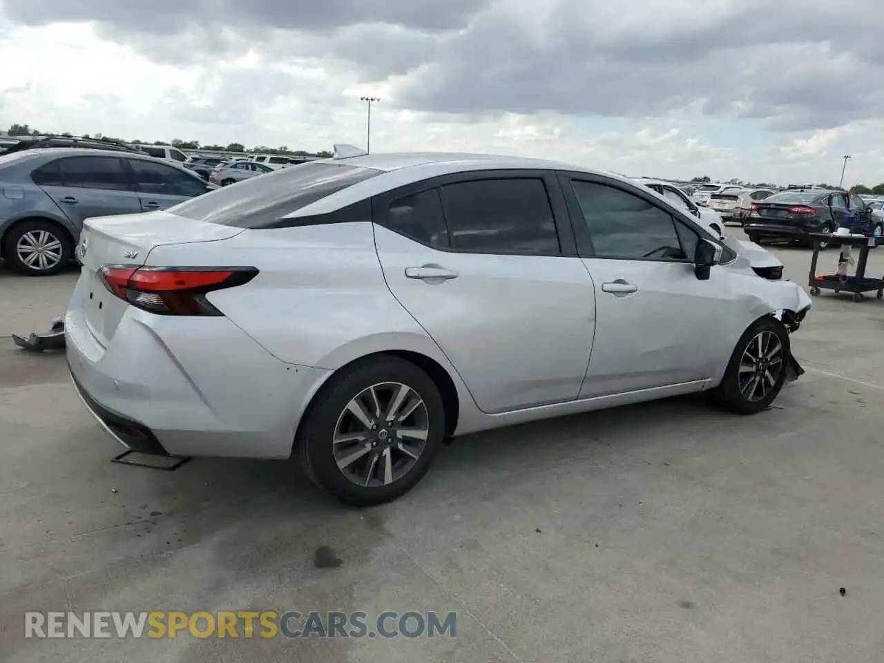 3 Photograph of a damaged car 3N1CN8EV1ML867520 NISSAN VERSA 2021