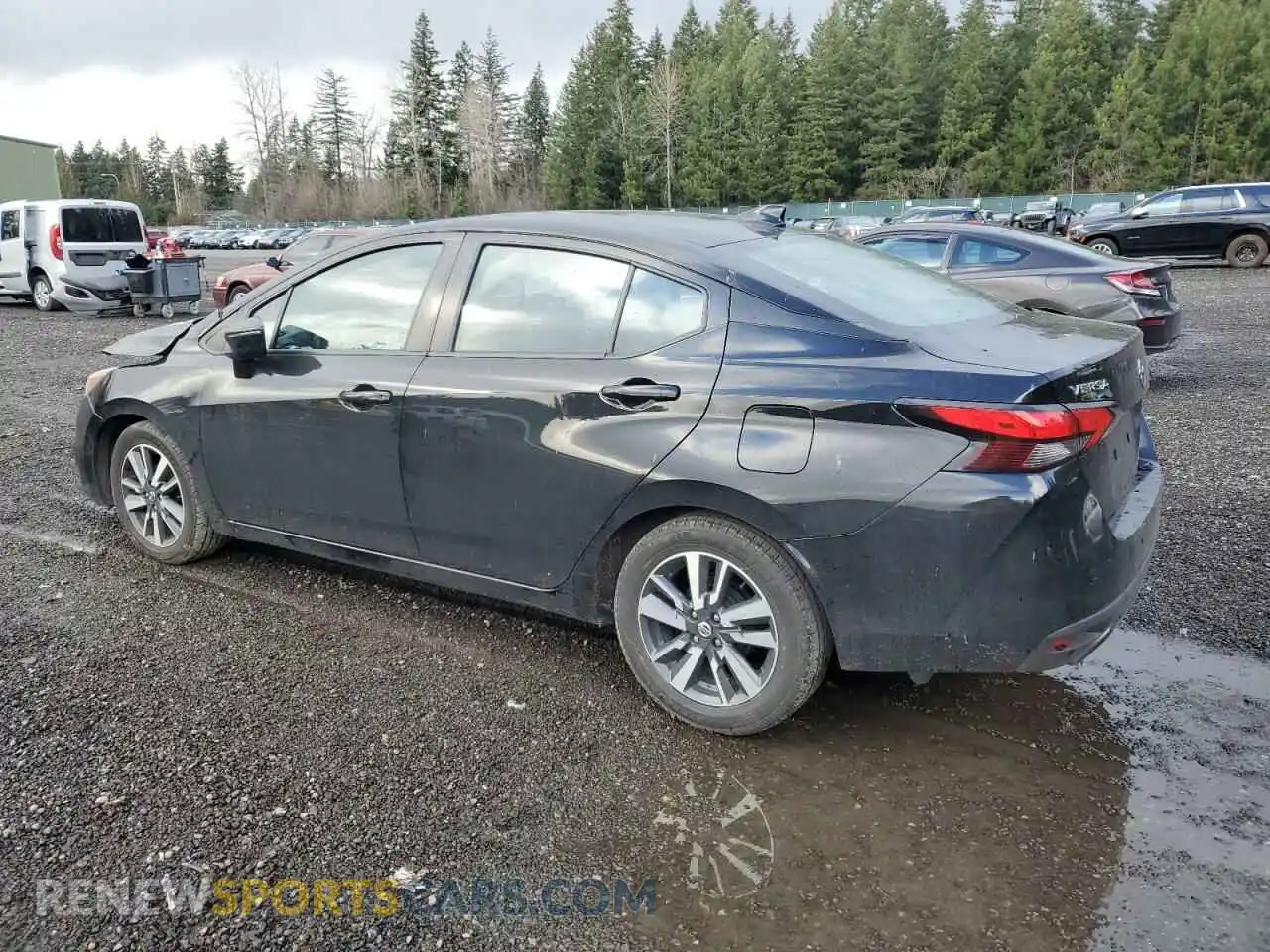 2 Photograph of a damaged car 3N1CN8EV1ML868344 NISSAN VERSA 2021
