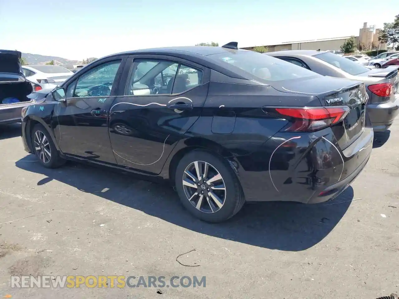 2 Photograph of a damaged car 3N1CN8EV1ML875794 NISSAN VERSA 2021