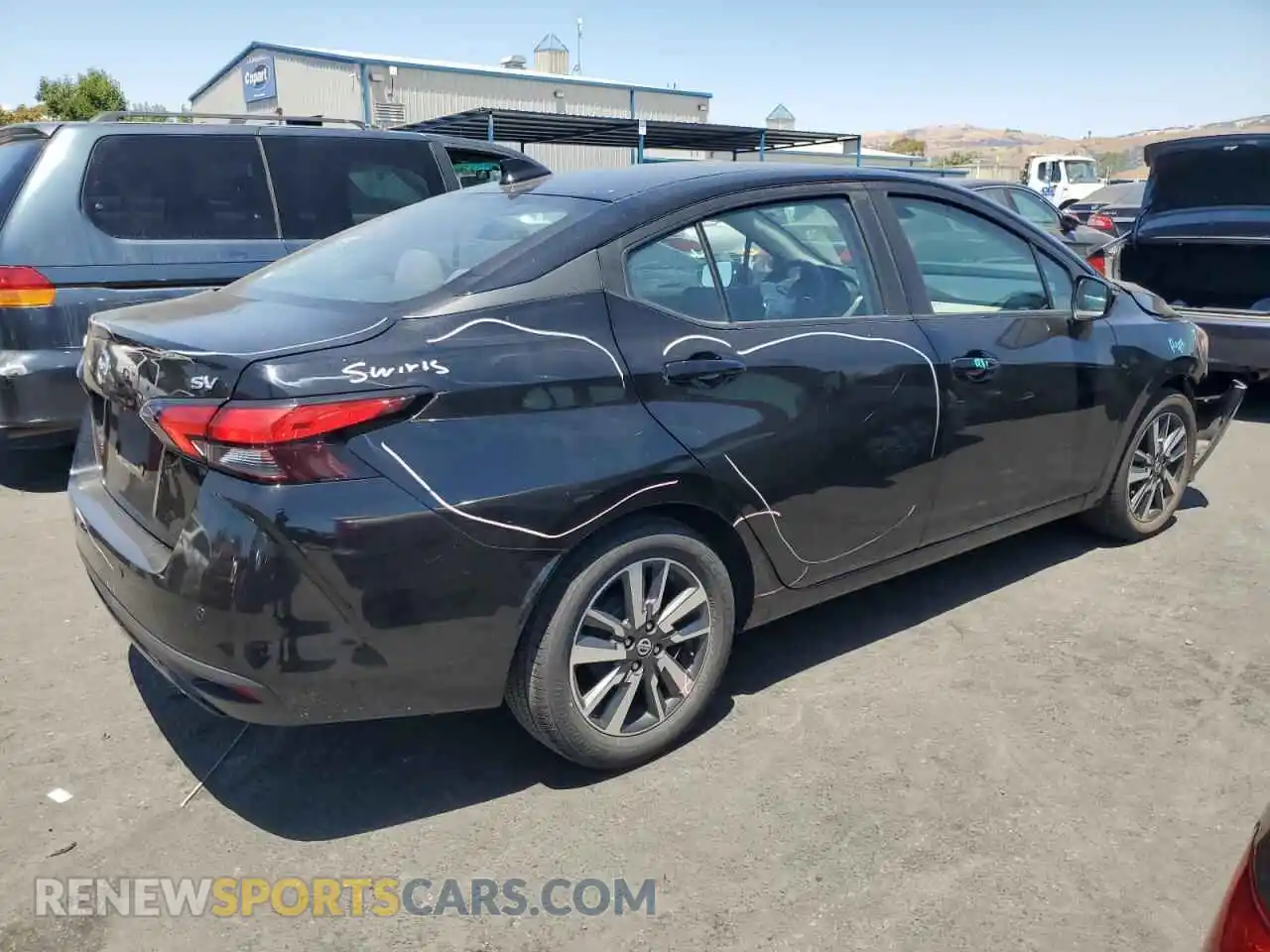 3 Photograph of a damaged car 3N1CN8EV1ML875794 NISSAN VERSA 2021