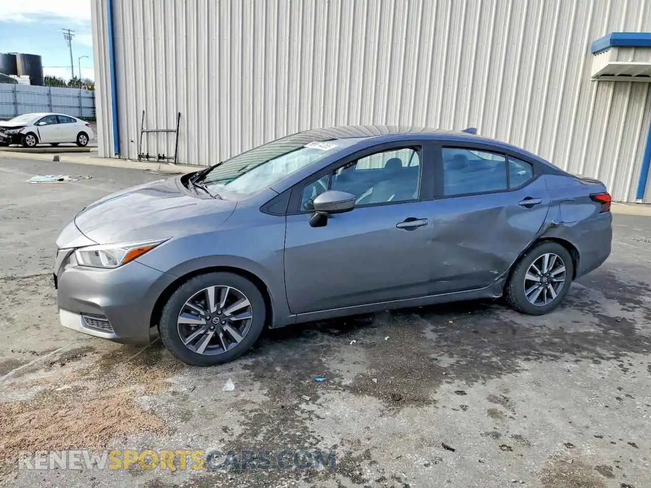 1 Photograph of a damaged car 3N1CN8EV1ML876315 NISSAN VERSA 2021