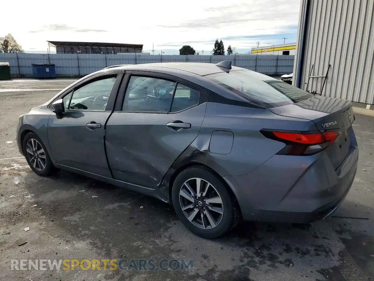 2 Photograph of a damaged car 3N1CN8EV1ML876315 NISSAN VERSA 2021