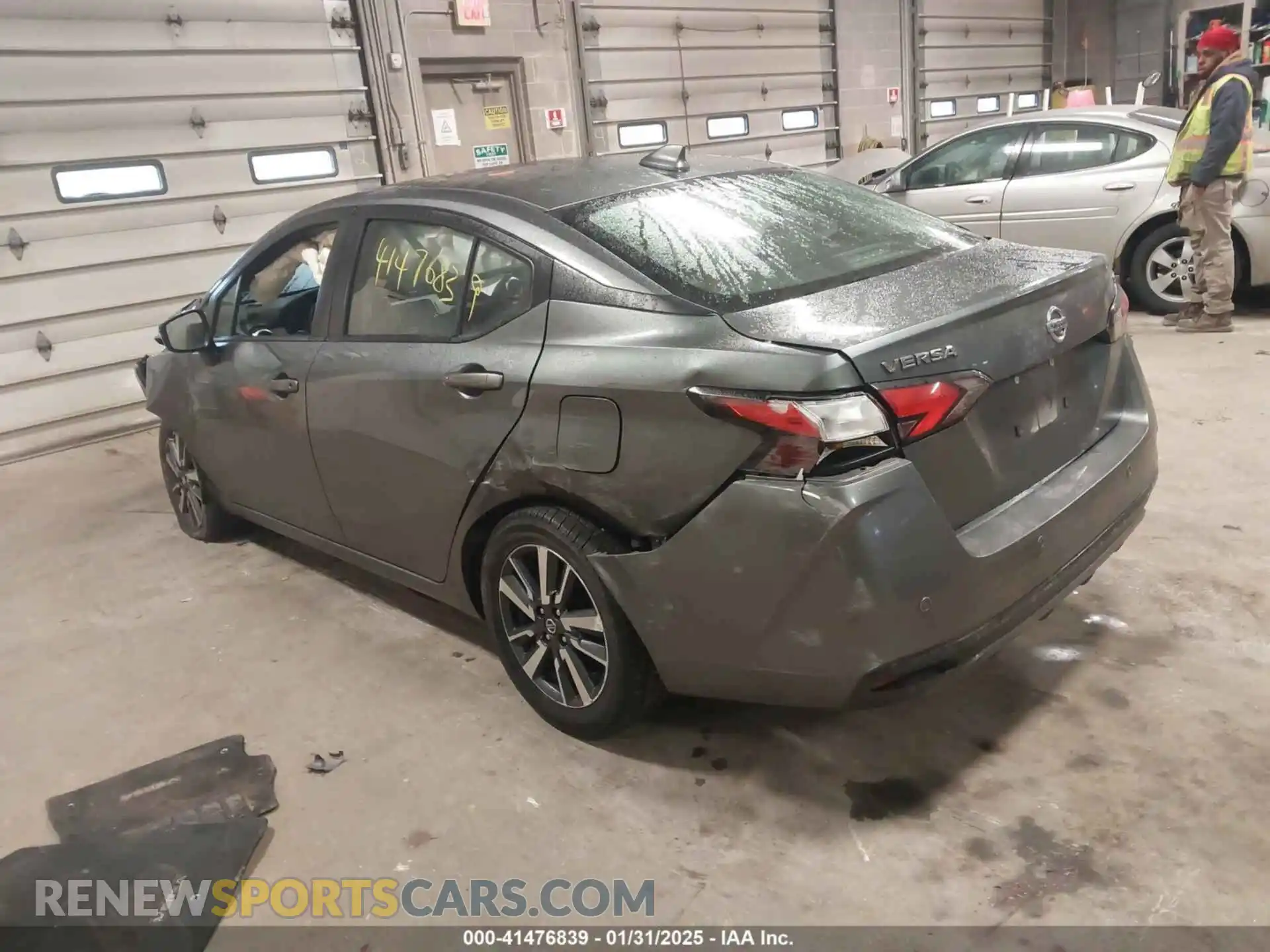 3 Photograph of a damaged car 3N1CN8EV1ML884169 NISSAN VERSA 2021